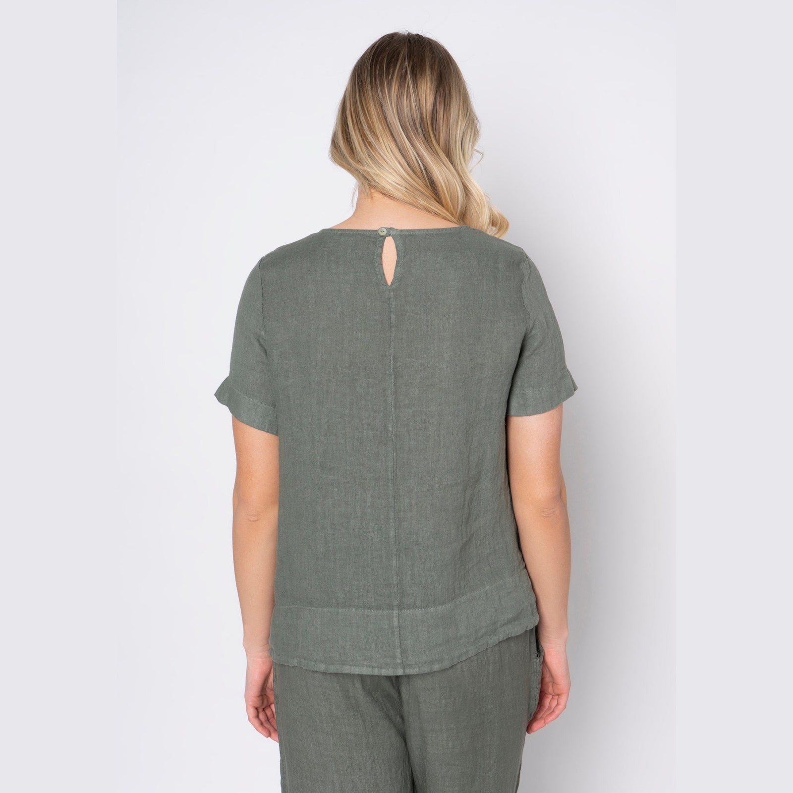 Lind LiLima Bluser 3900 Army Green