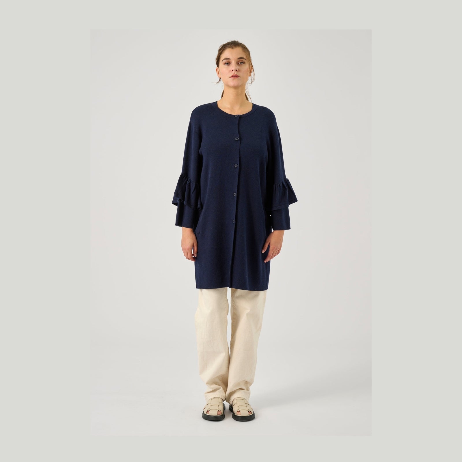 Lind LiLisa Knit Cardigan 5999 NAVY BLUE