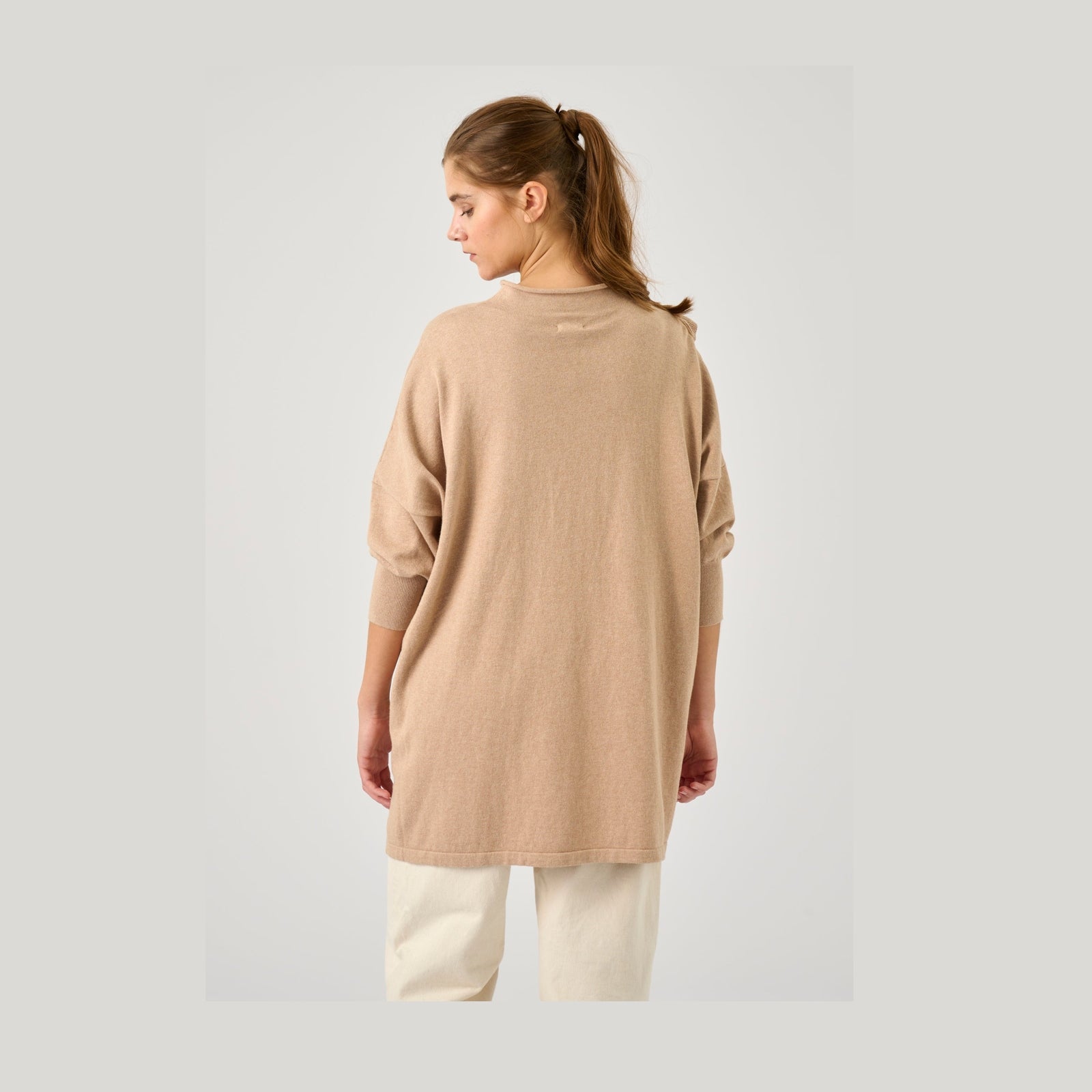 Lind LiLisbet Knit Pullover 1220 light camel melange