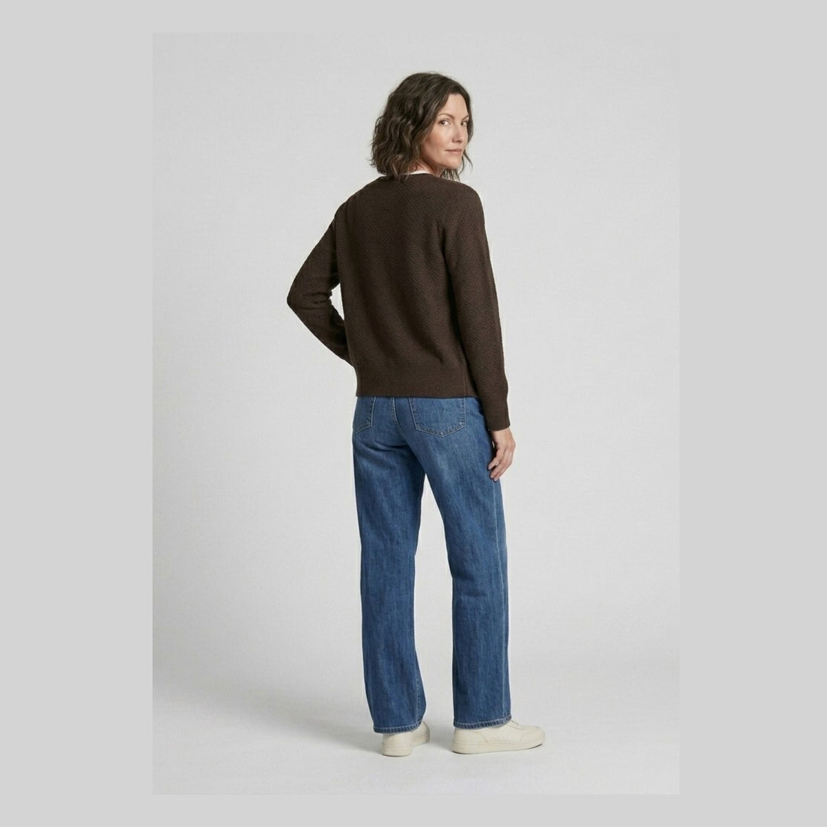 Lind LiLivia Knit Cardigan 1500 BROWN