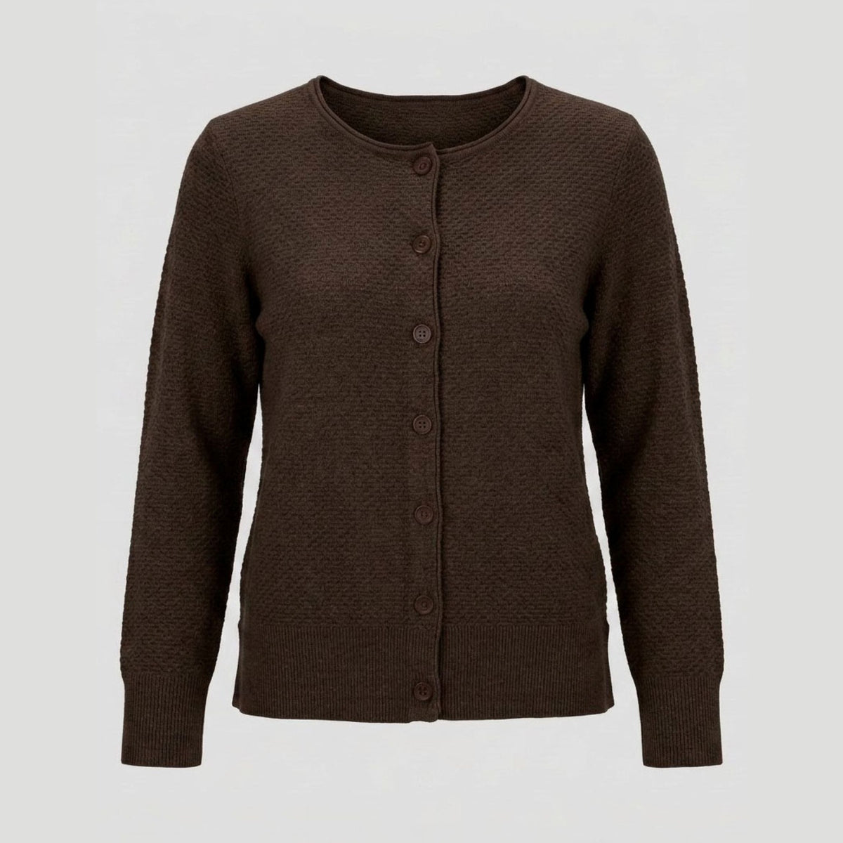 Lind LiLivia Knit Cardigan 1500 BROWN