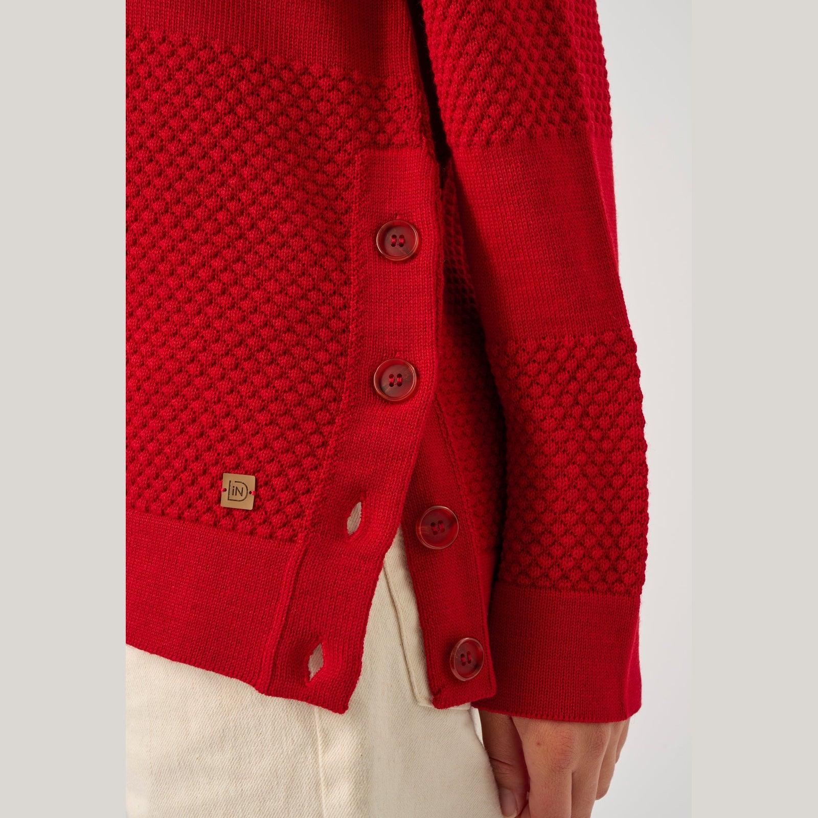 Lind LiMarcella Knit Pullover 2510 Norwegian red