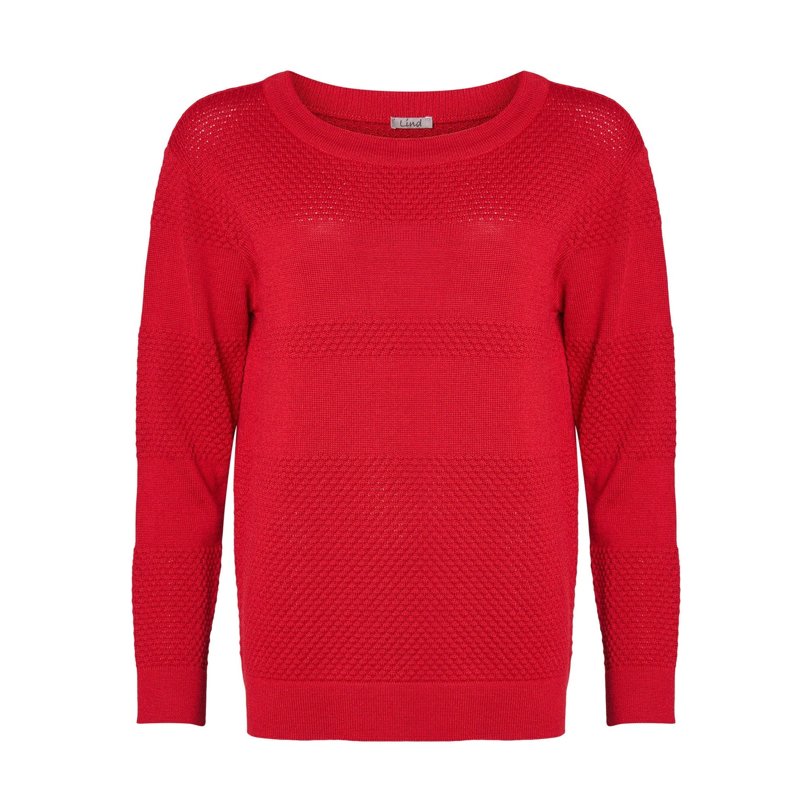 Lind LiMarcella Knit Pullover 2510 Norwegian red