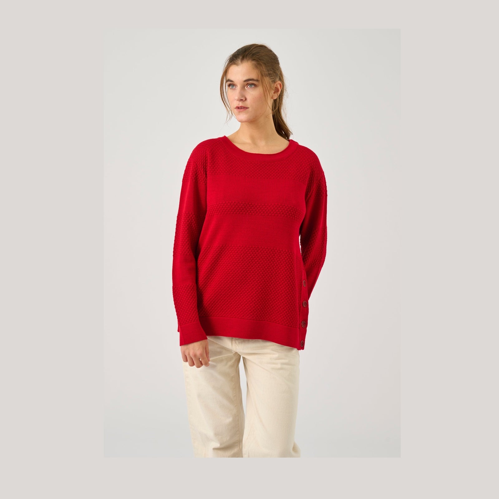 Lind LiMarcella Knit Pullover 2510 Norwegian red