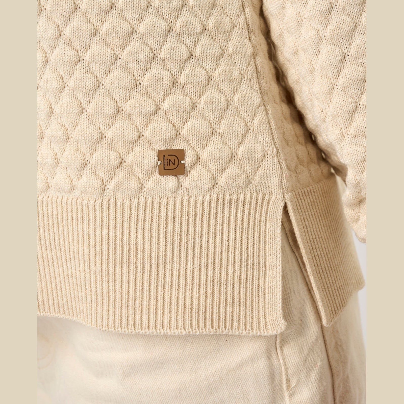 Lind LiMarian Knit Pullover 1110 Nature