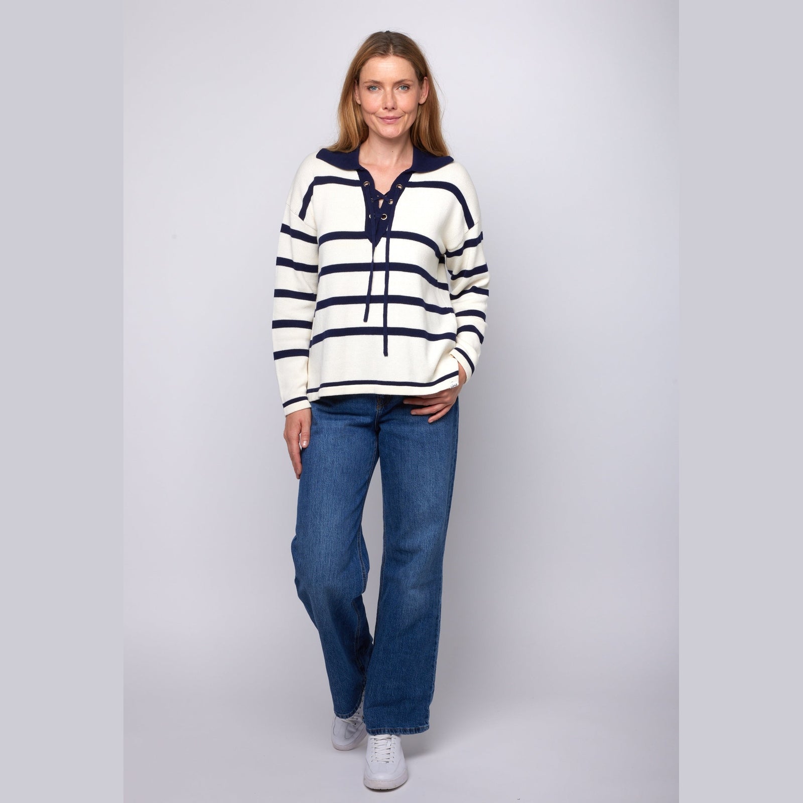 Lind LiMaryanne Knit Pullover 1000 OFF WHITE