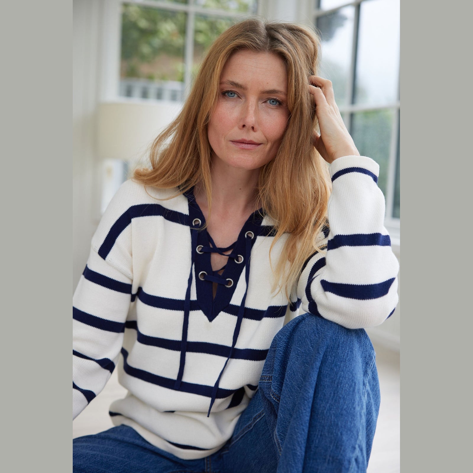 Lind LiMaryanne Knit Pullover 1000 OFF WHITE