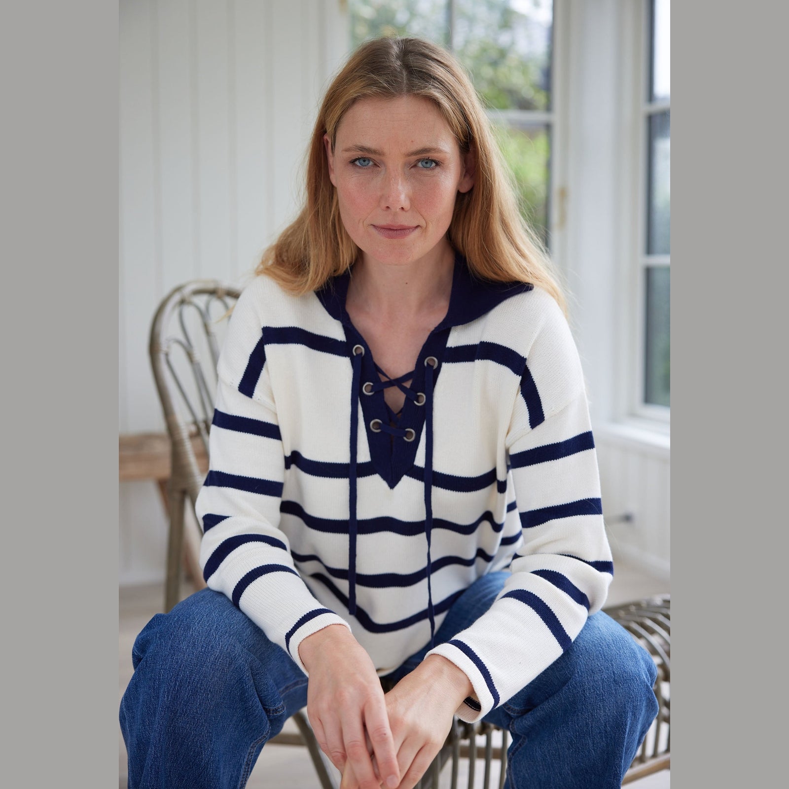 Lind LiMaryanne Knit Pullover 1000 OFF WHITE