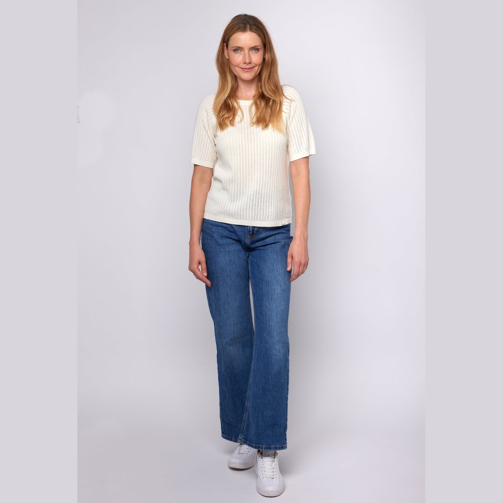 Lind LiMatti Knit Pullover 1000 OFF WHITE