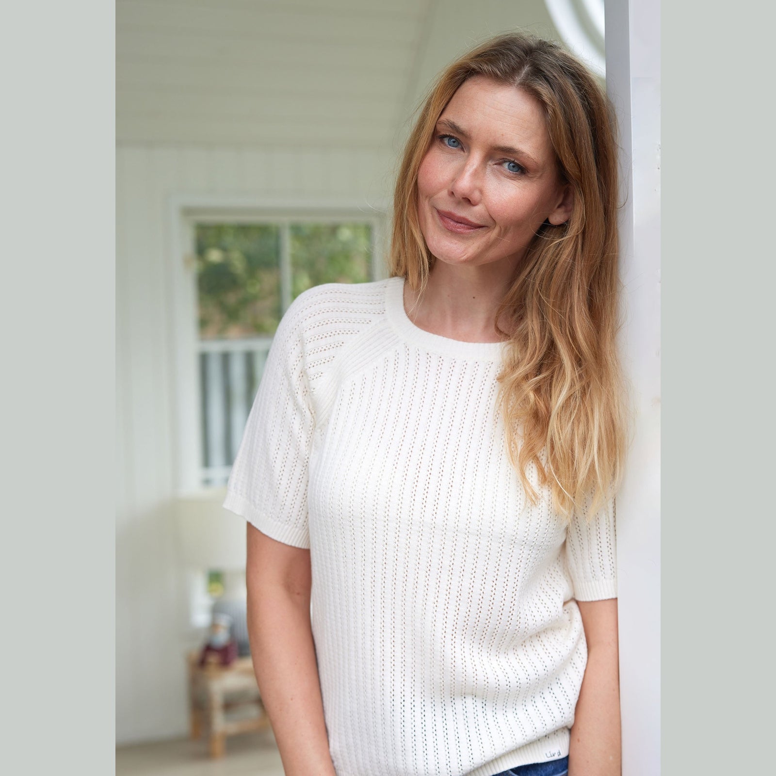 Lind LiMatti Knit Pullover 1000 OFF WHITE