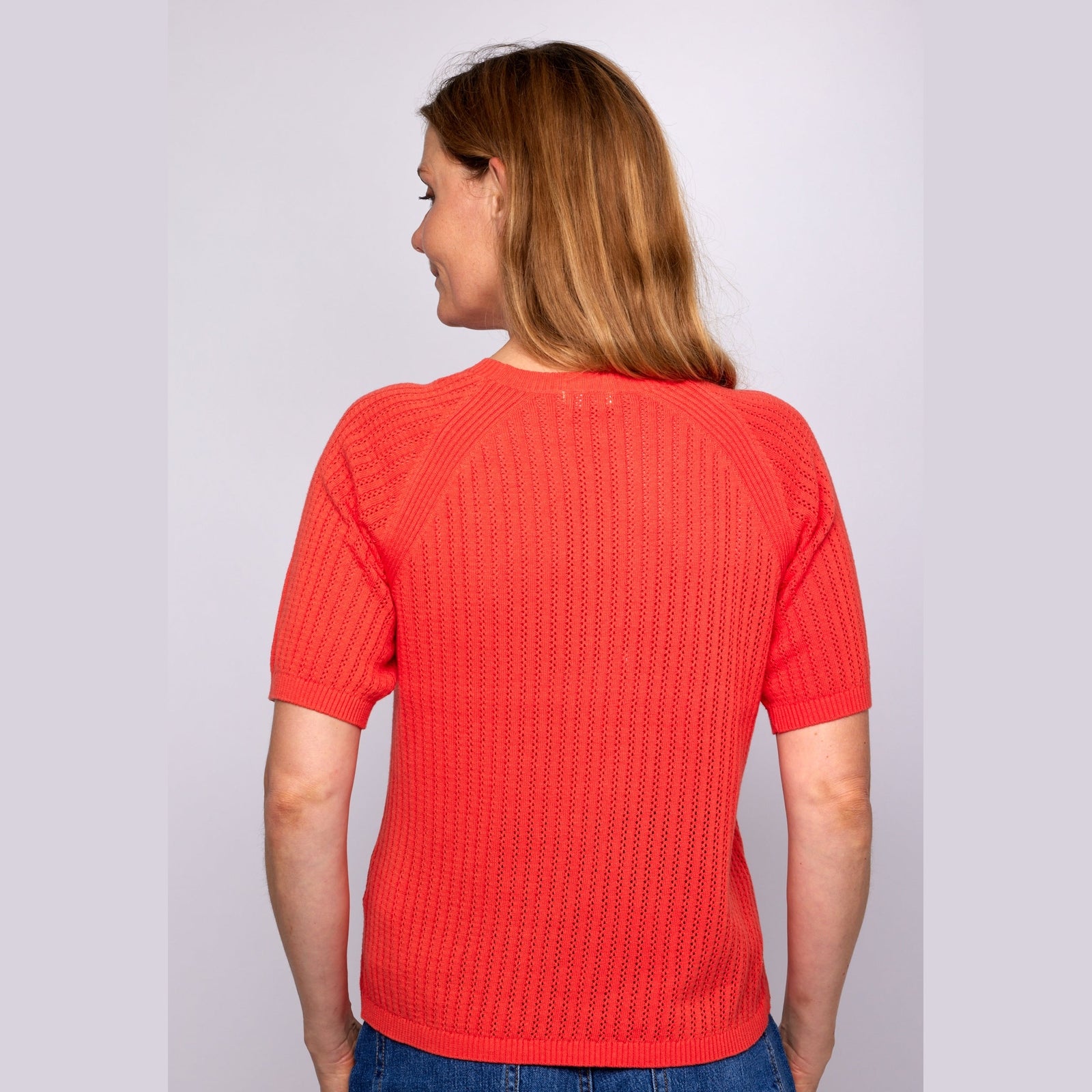 Lind LiMatti Knit Pullover 8500 ORANGE