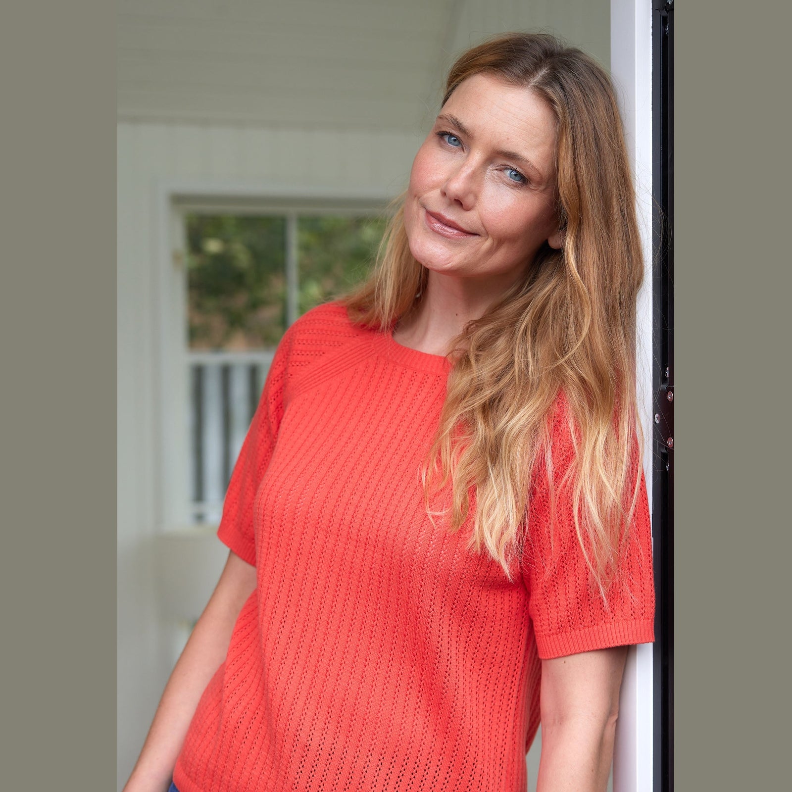 Lind LiMatti Knit Pullover 8500 ORANGE