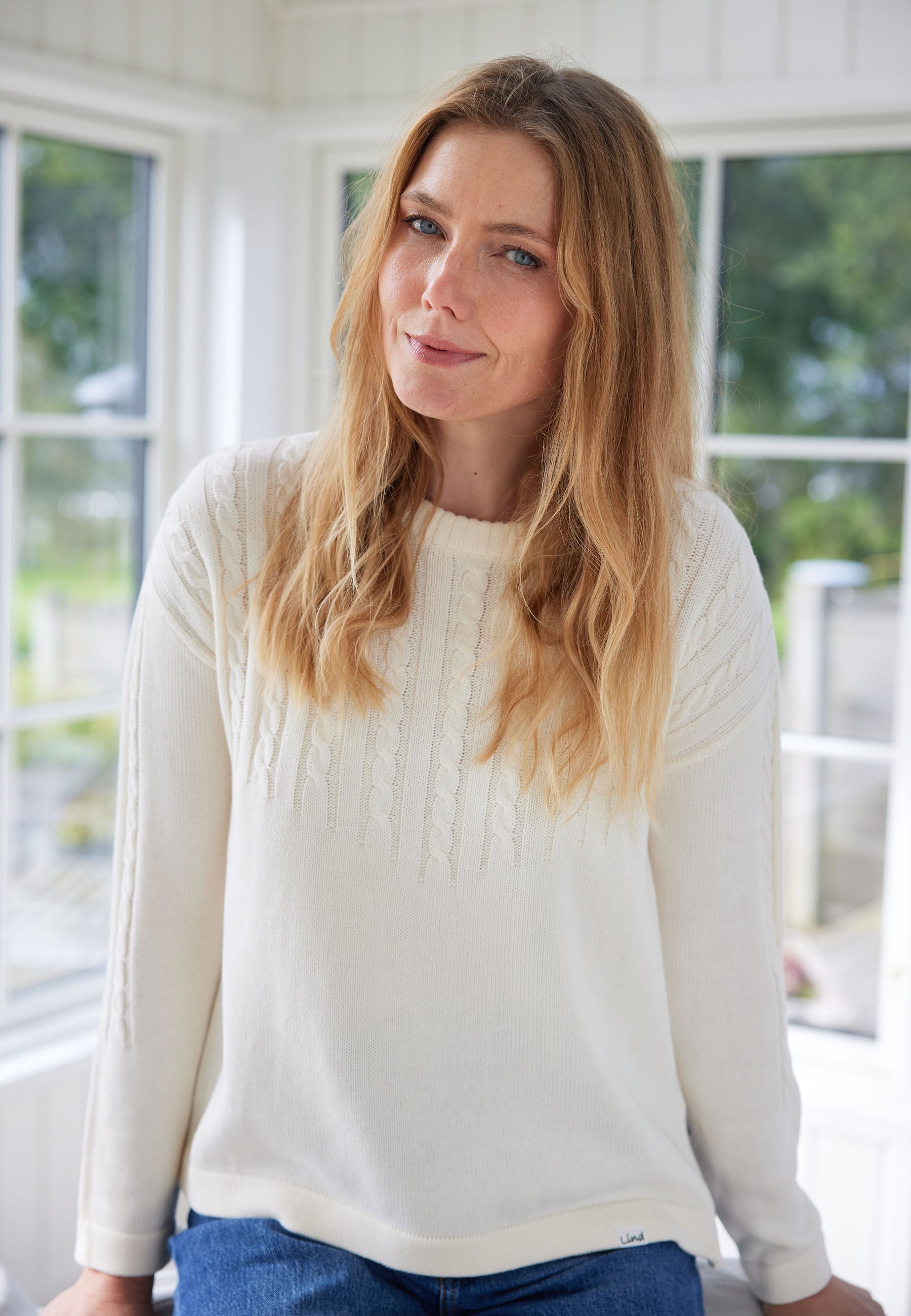 Lind LiMaxime Knit Pullover 1000 OFF WHITE