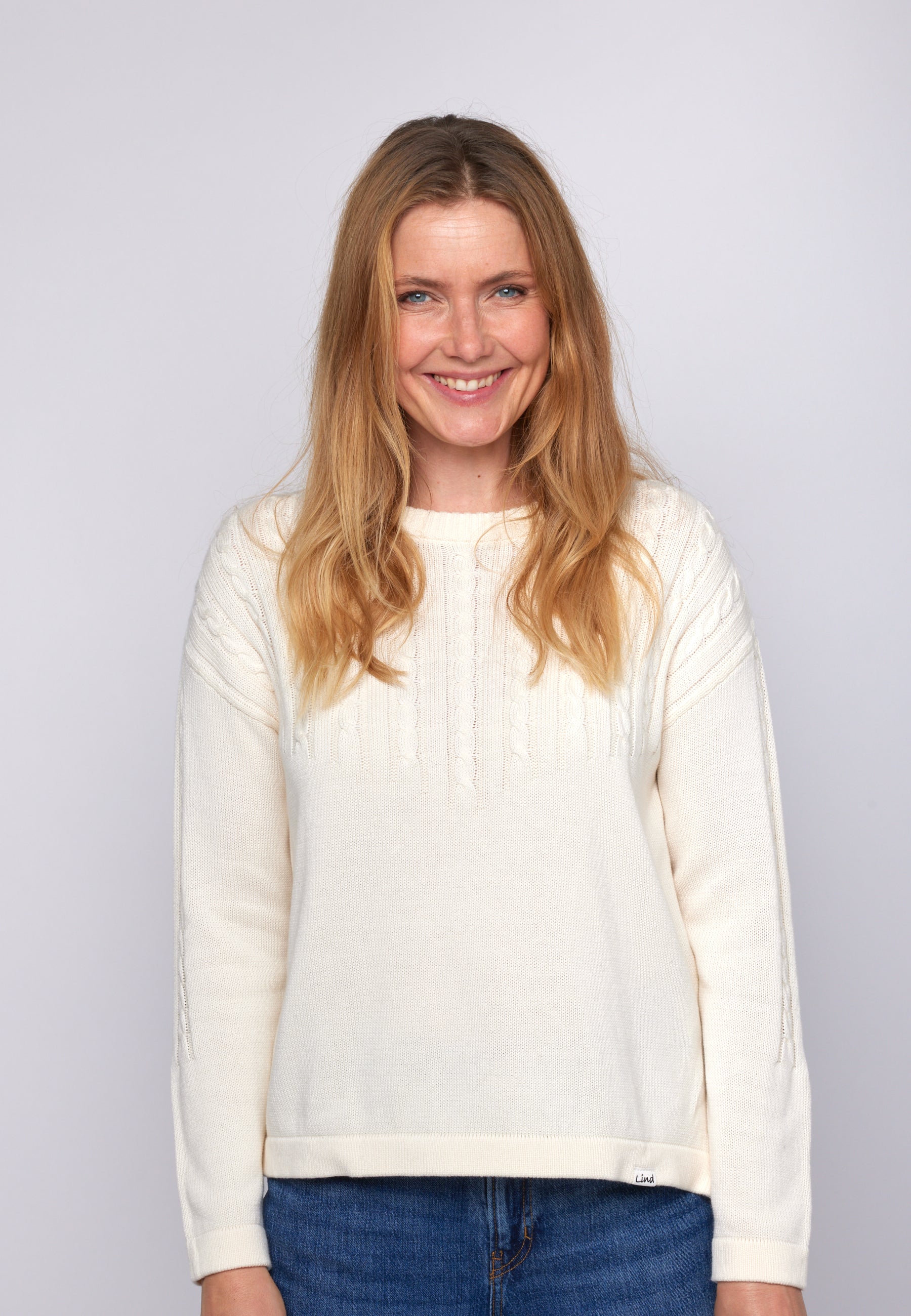 Lind LiMaxime Knit Pullover 1000 OFF WHITE