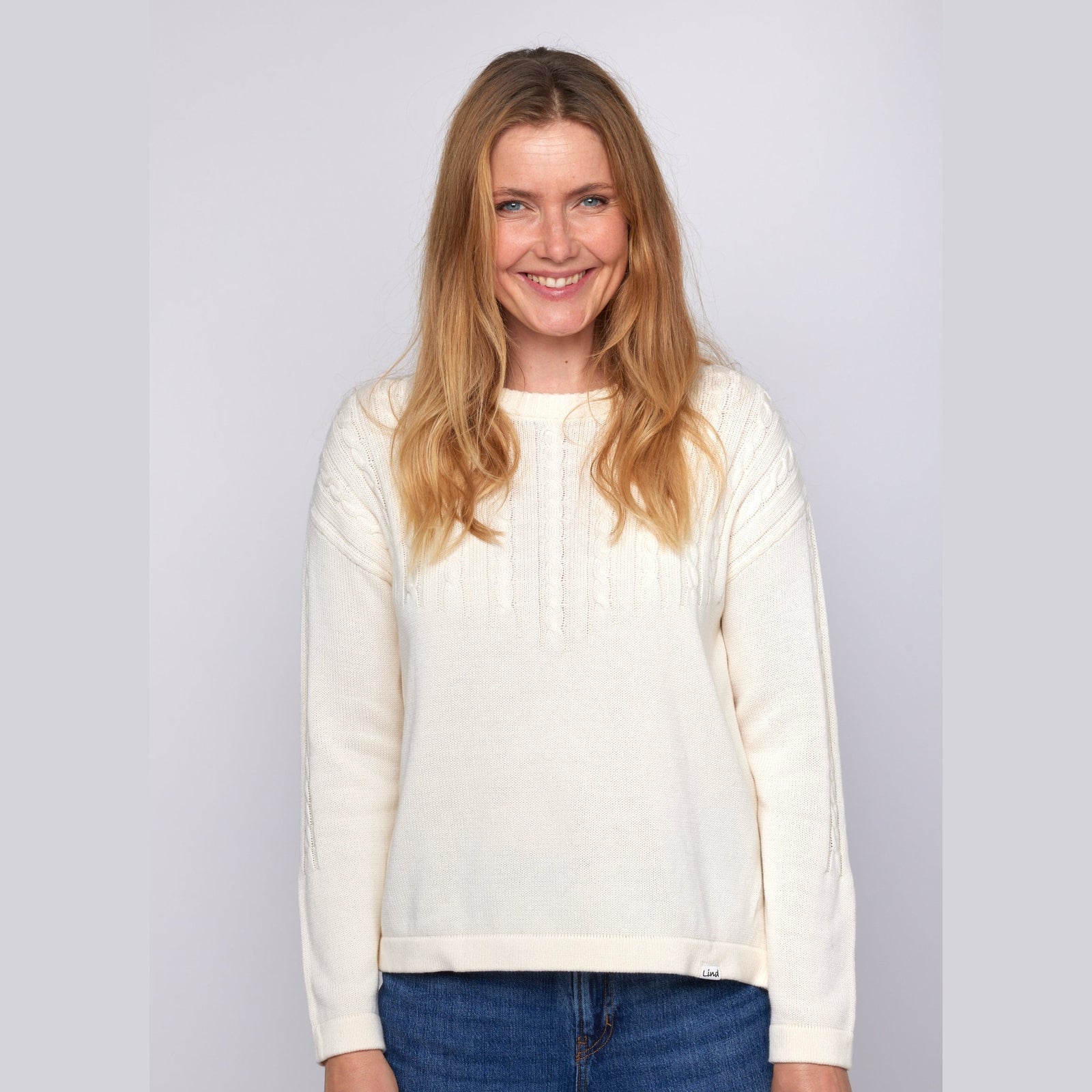Lind LiMaxime Knit Pullover 1000 OFF WHITE