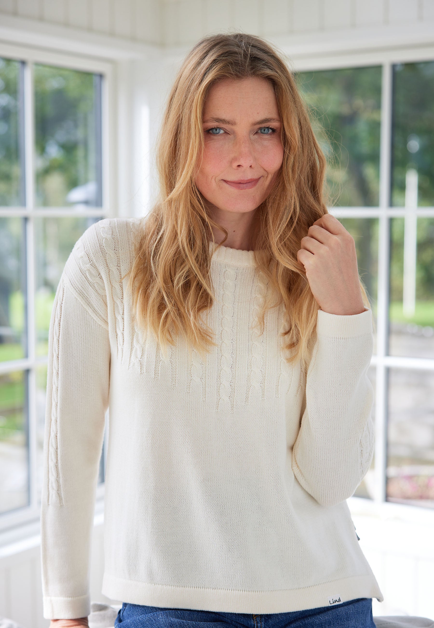 Lind LiMaxime Knit Pullover 1000 OFF WHITE