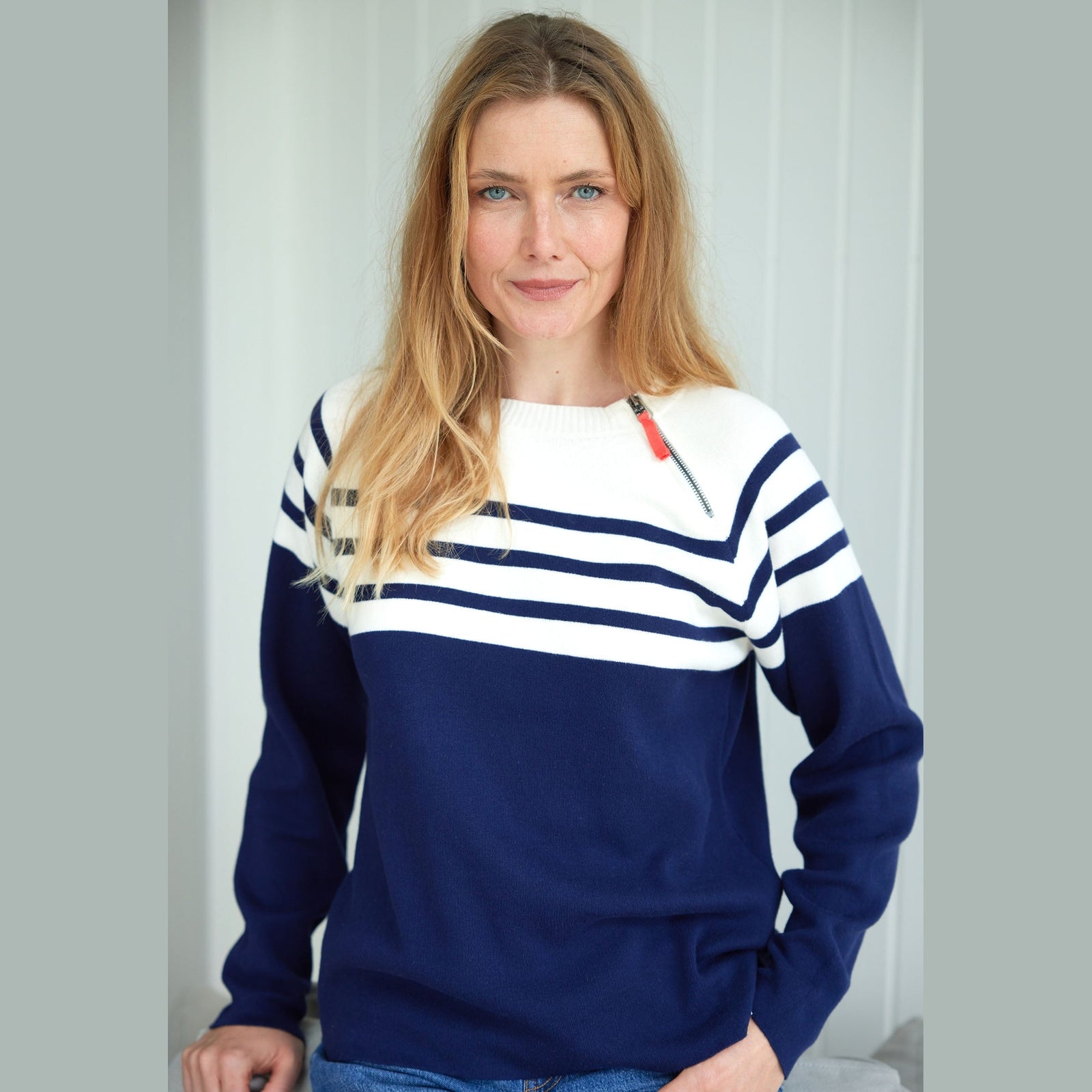 Lind LiMaybel Knit Pullover 5999 NAVY BLUE