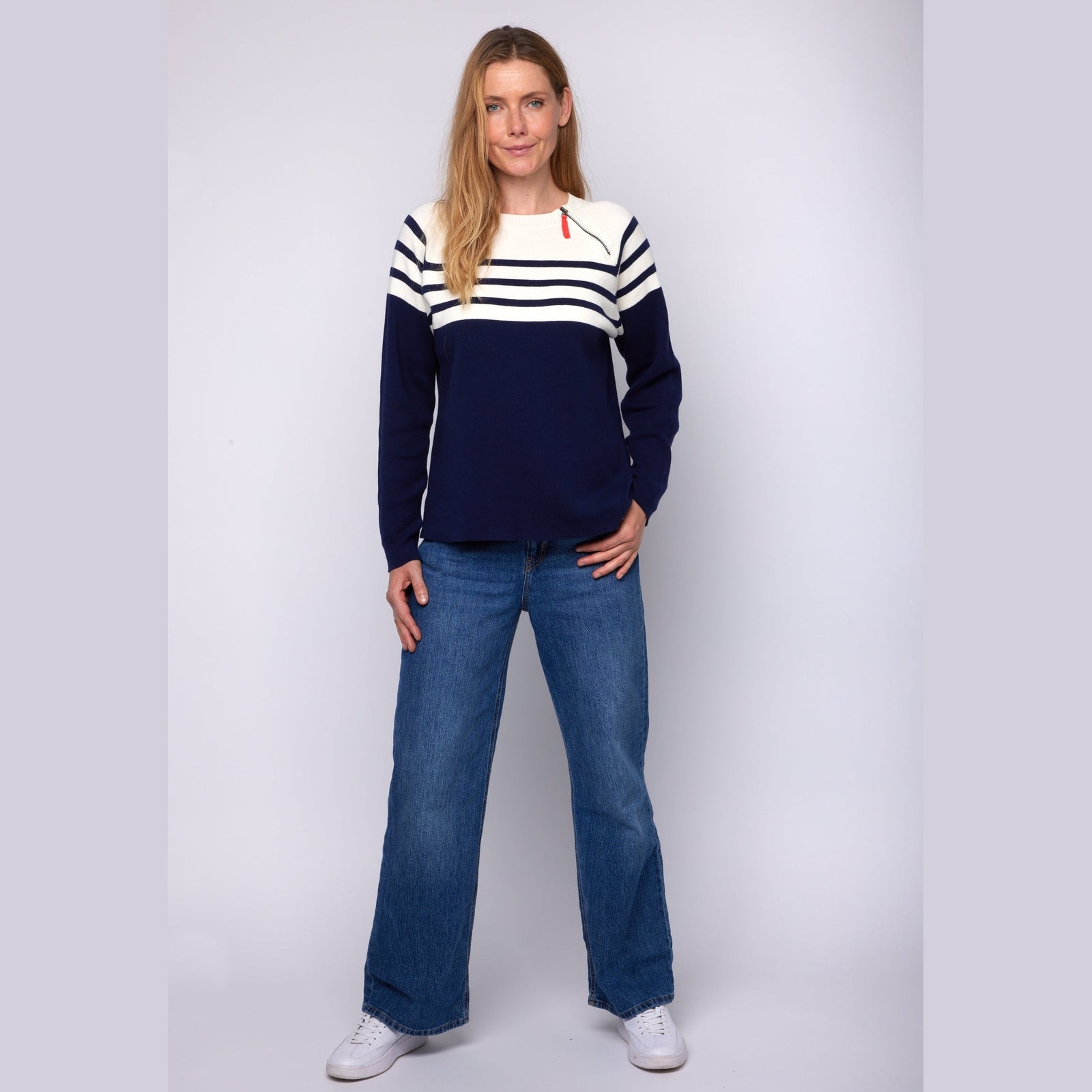 Lind LiMaybel Knit Pullover 5999 NAVY BLUE