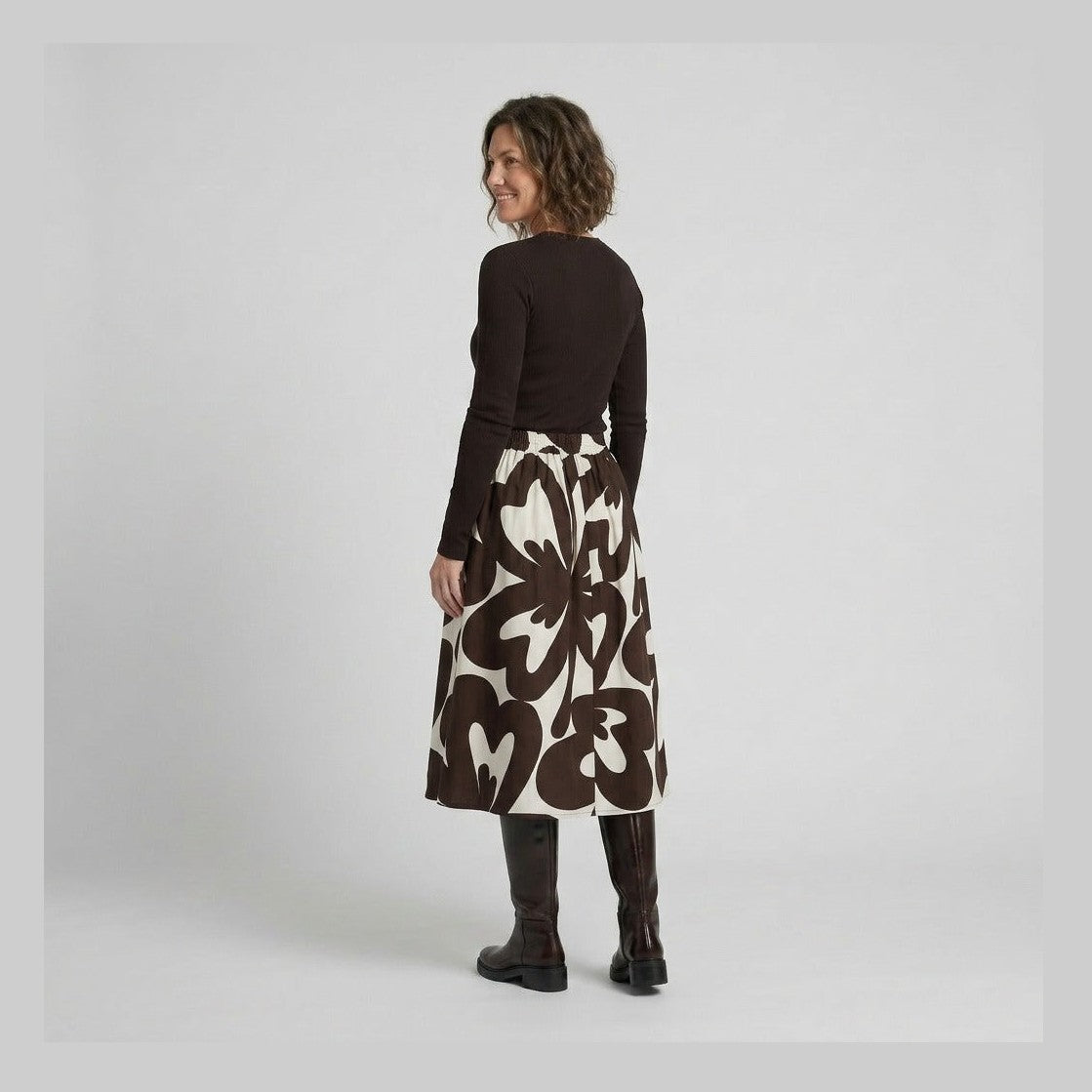 Lind LiMona Nederdele 1500 BROWN