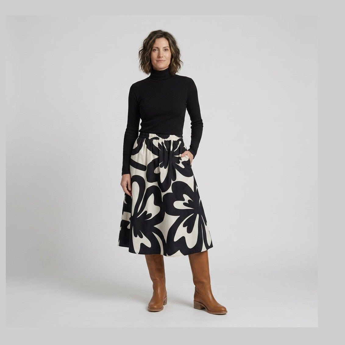 Lind LiMona Nederdele 9999 BLACK