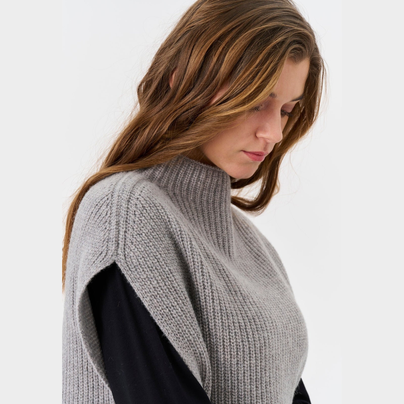 Lind LiMoon Veste 9450 LIGHT GREY MELANGE