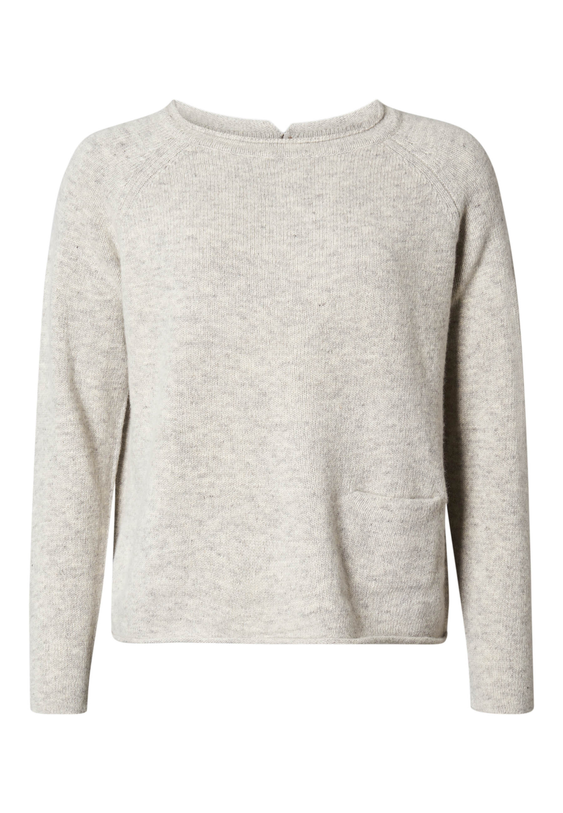 Lind LiMorgan Knit Pullover 9450 LIGHT GREY MELANGE