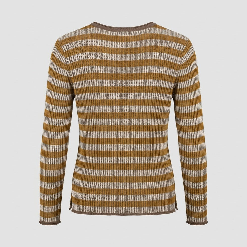Lind LiNadia Knit Pullover 1500 BROWN