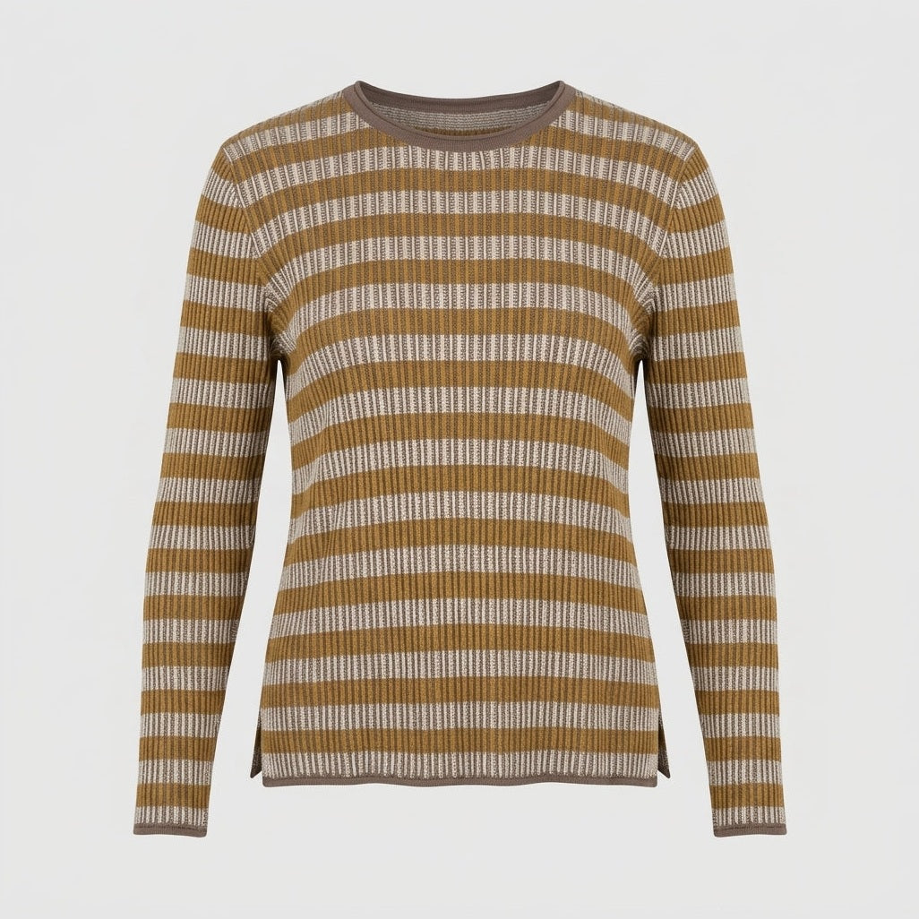 Lind LiNadia Knit Pullover 1500 BROWN