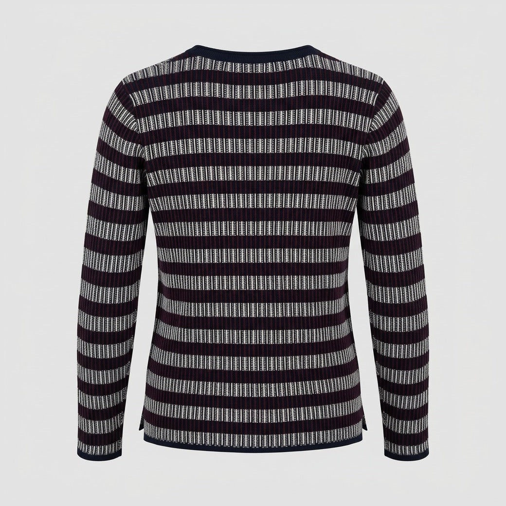 Lind LiNadia Knit Pullover 5999 NAVY BLUE