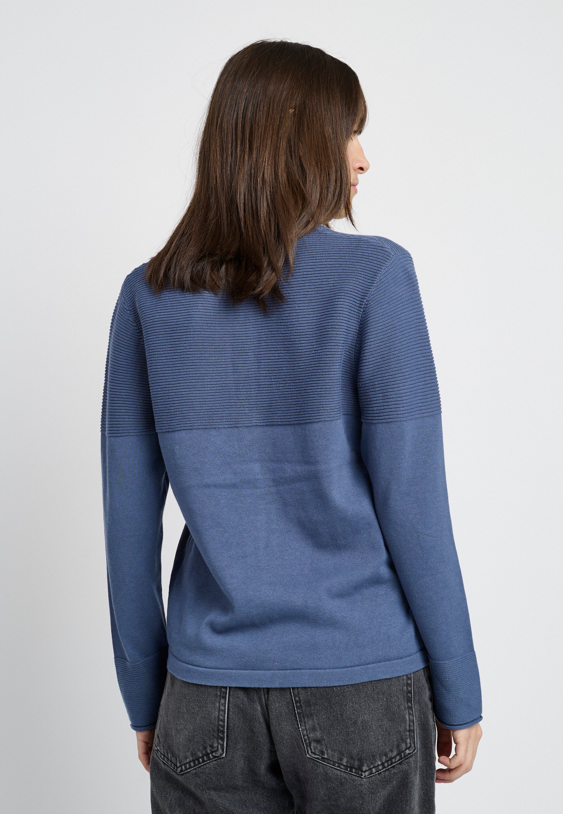 Lind LiPearl Knit Cardigan 5050 Dusty blue