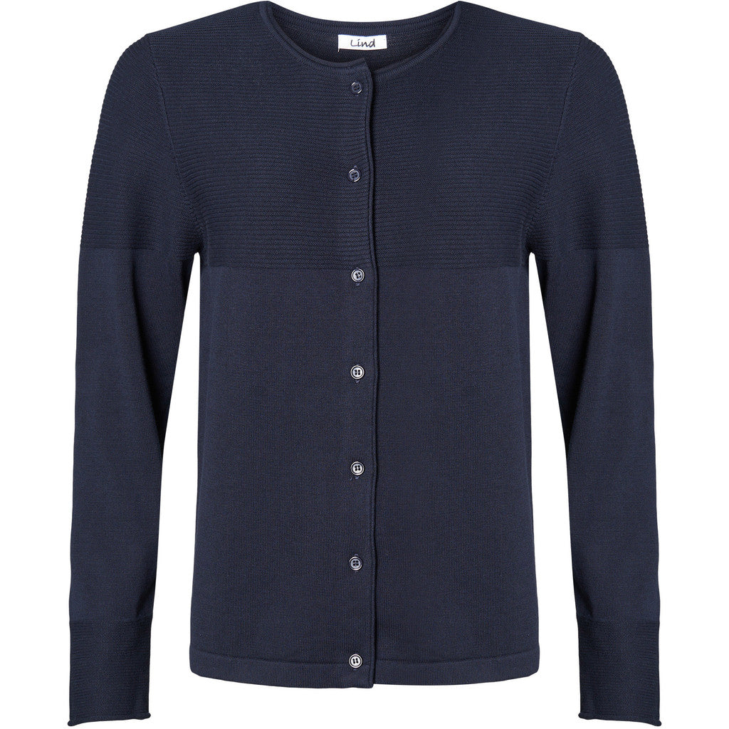 Lind LiPearl Knit Cardigan 5999 NAVY BLUE
