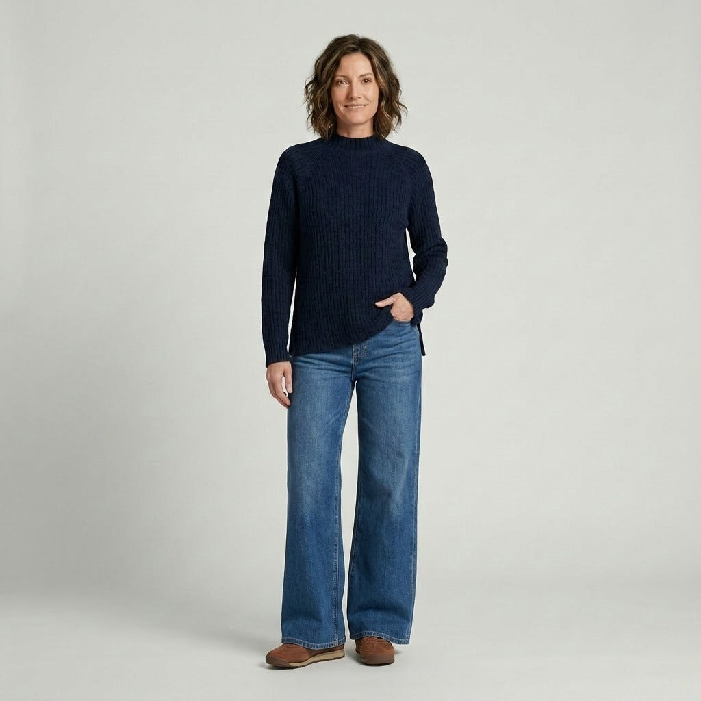 Lind LiRita Knit Pullover 5999 NAVY BLUE