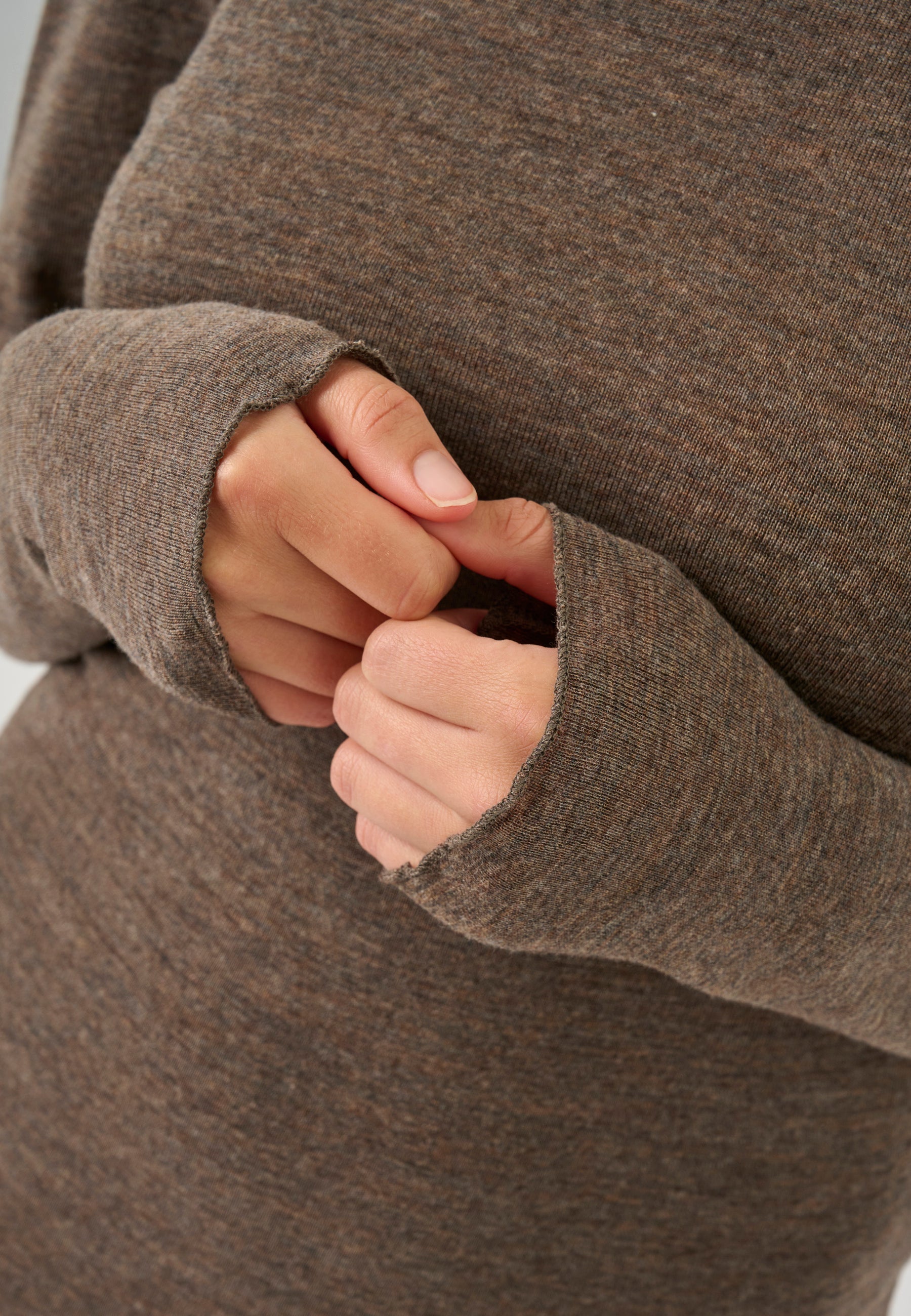 Lind LiSole T-Shirt 1655 brown melange