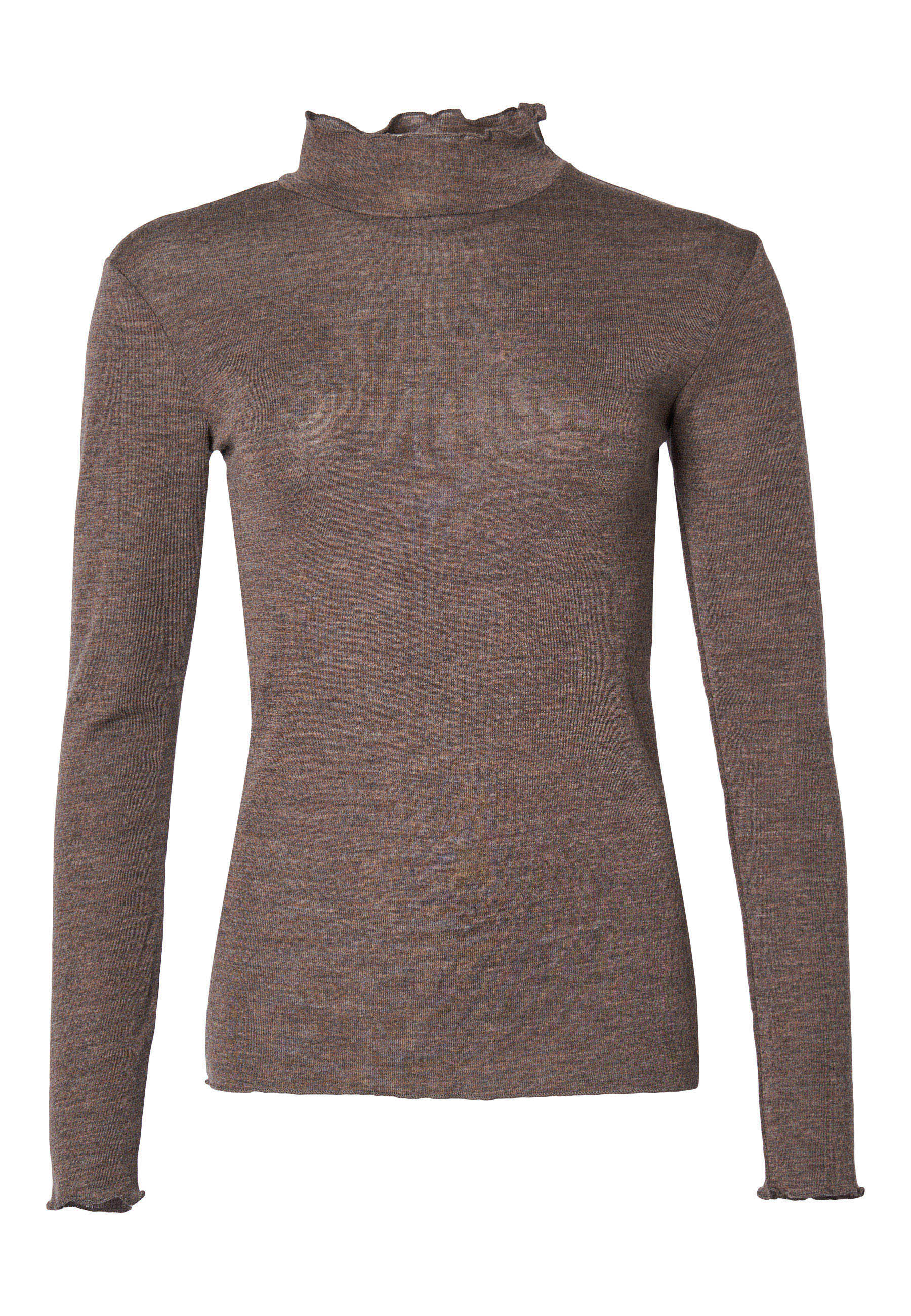 Lind LiSole T-Shirt 1655 brown melange