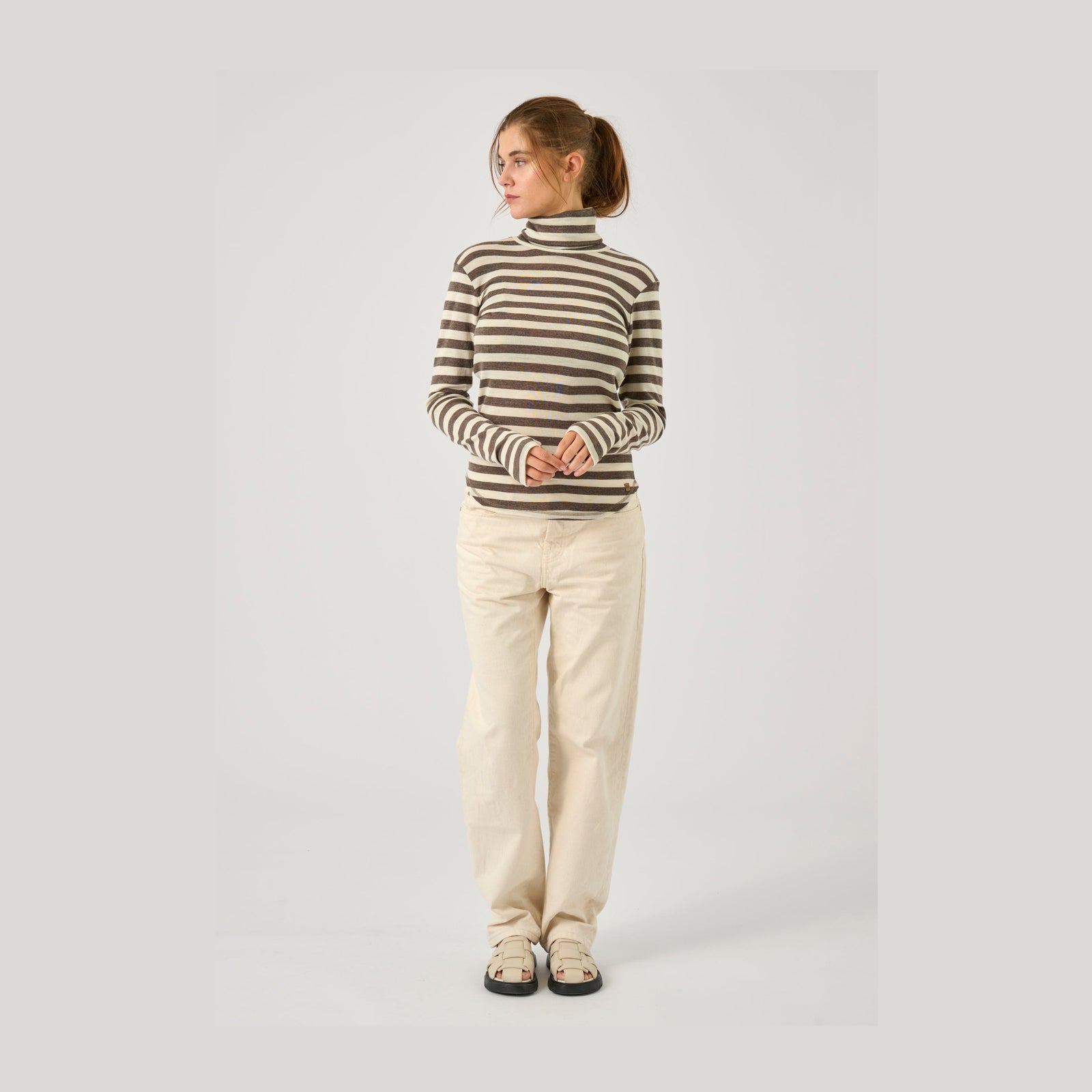 Lind LiSonia T-Shirt 1655 brown melange