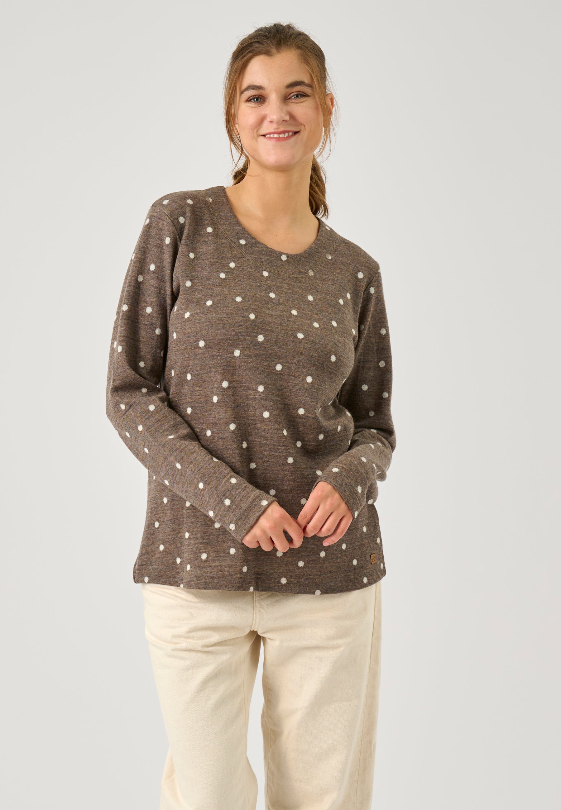 Lind LiSonny T-Shirt 1655 brown melange