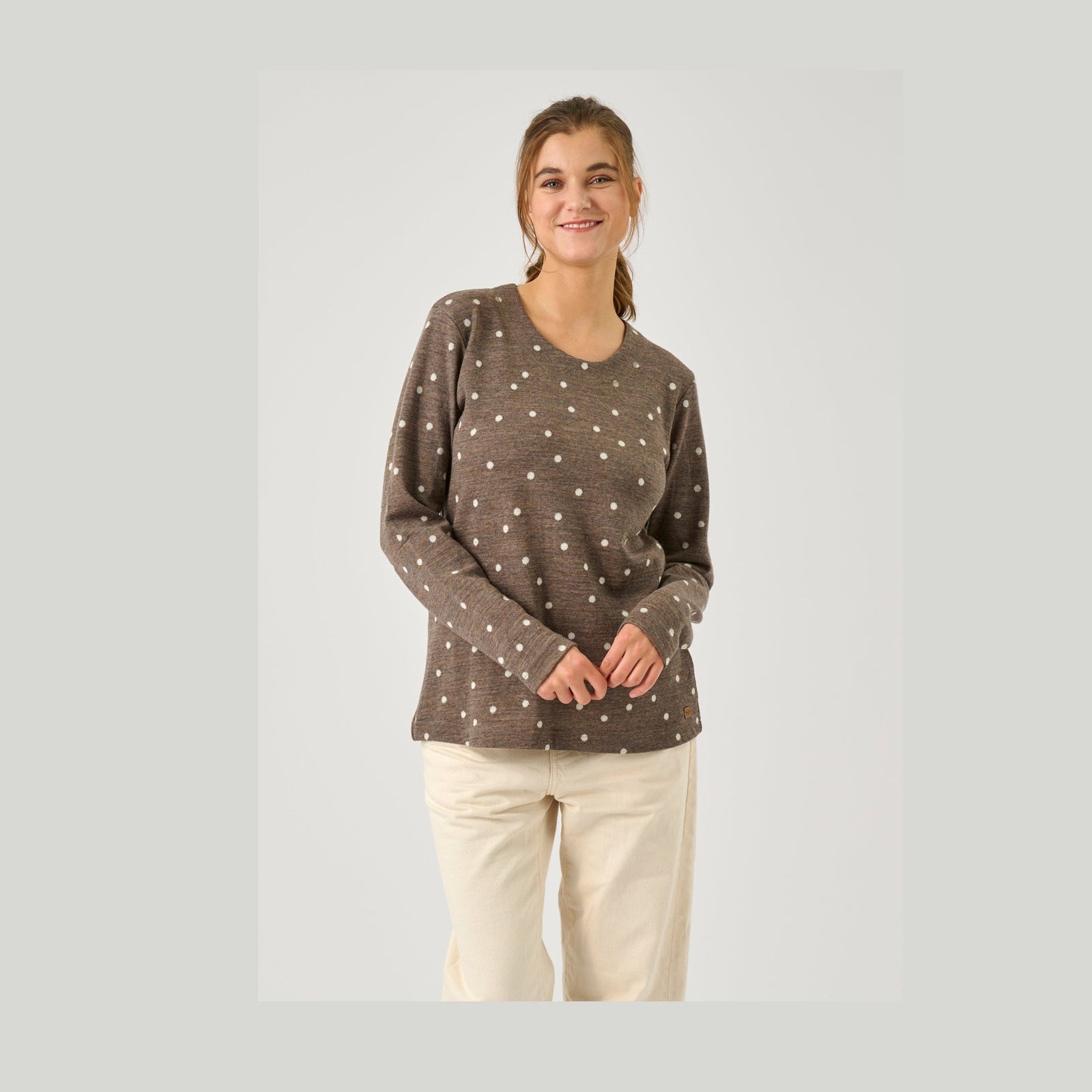 Lind LiSonny T-Shirt 1655 brown melange