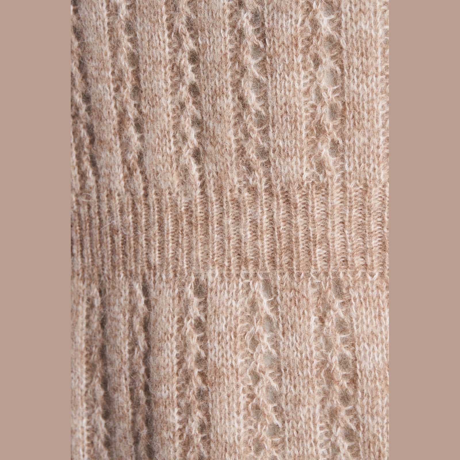 Lind LiSophia Knit Pullover 1321 light brown melange