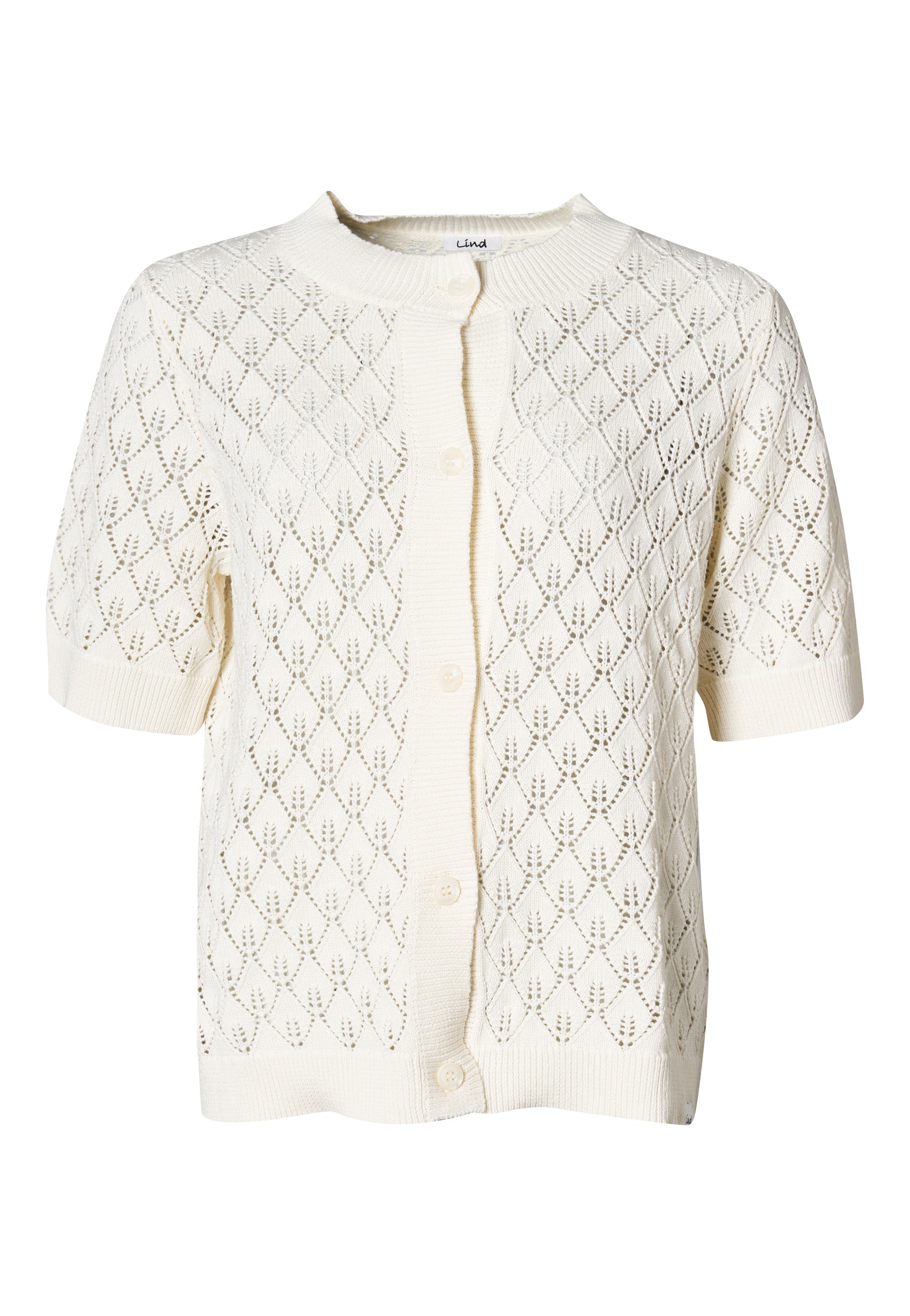 Lind LiStefani Knit Cardigan 1000 OFF WHITE