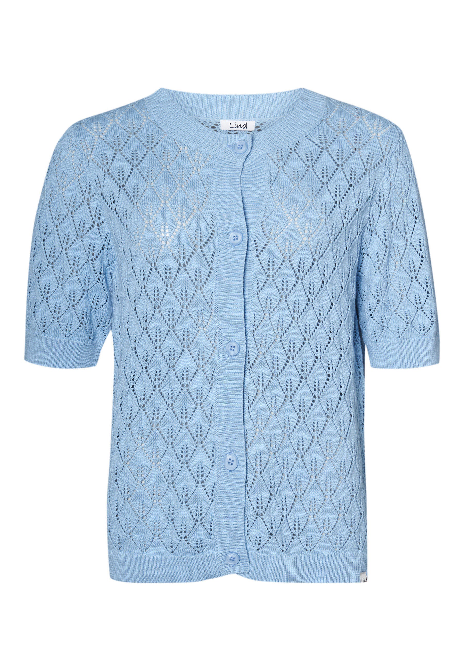 Lind LiStefani Knit Cardigan 5000 LIGHT BLUE