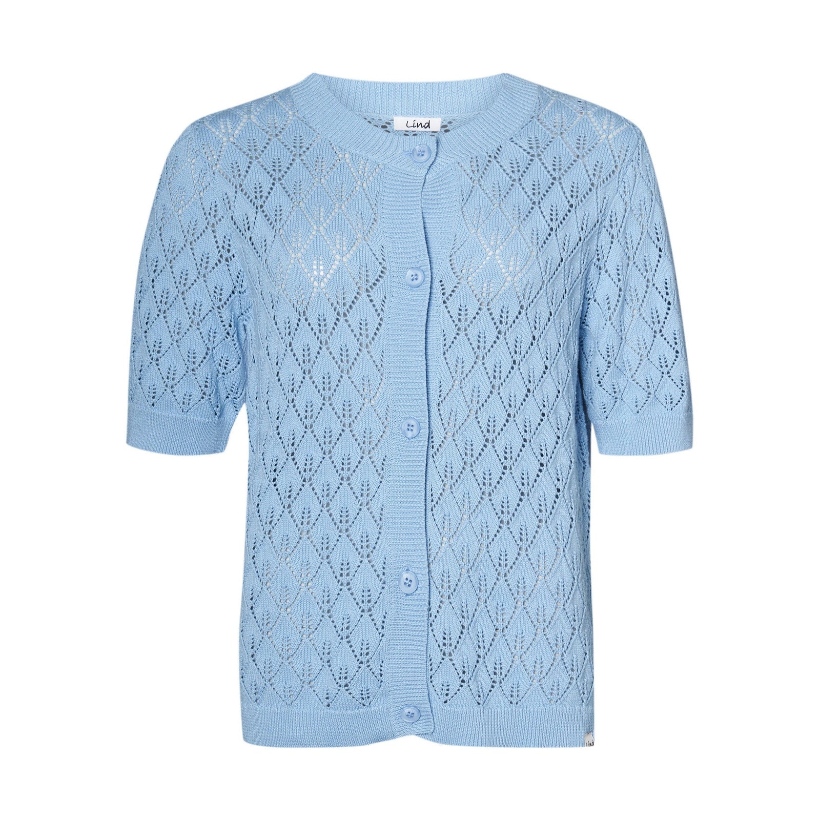 Lind LiStefani Knit Cardigan 5000 LIGHT BLUE