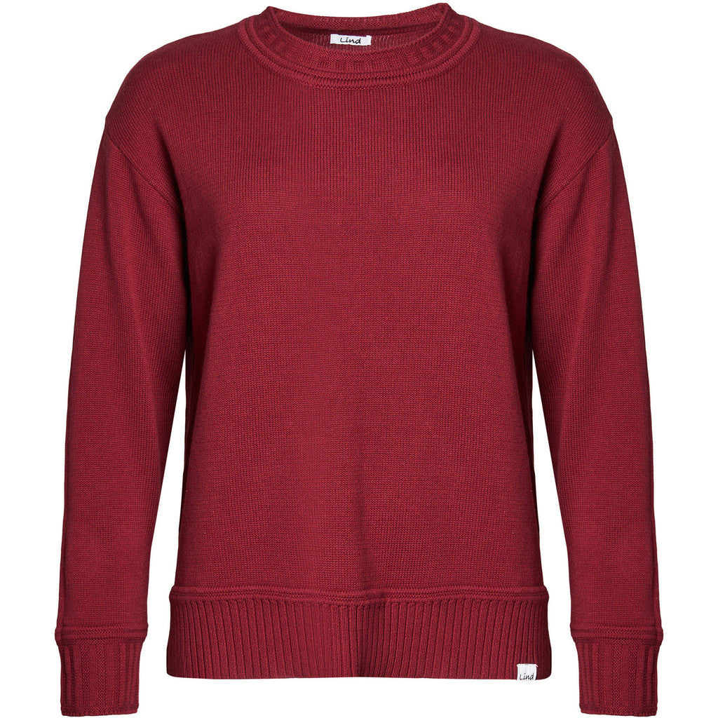 Lind LiTrine Knit Pullover 2655 ruby red