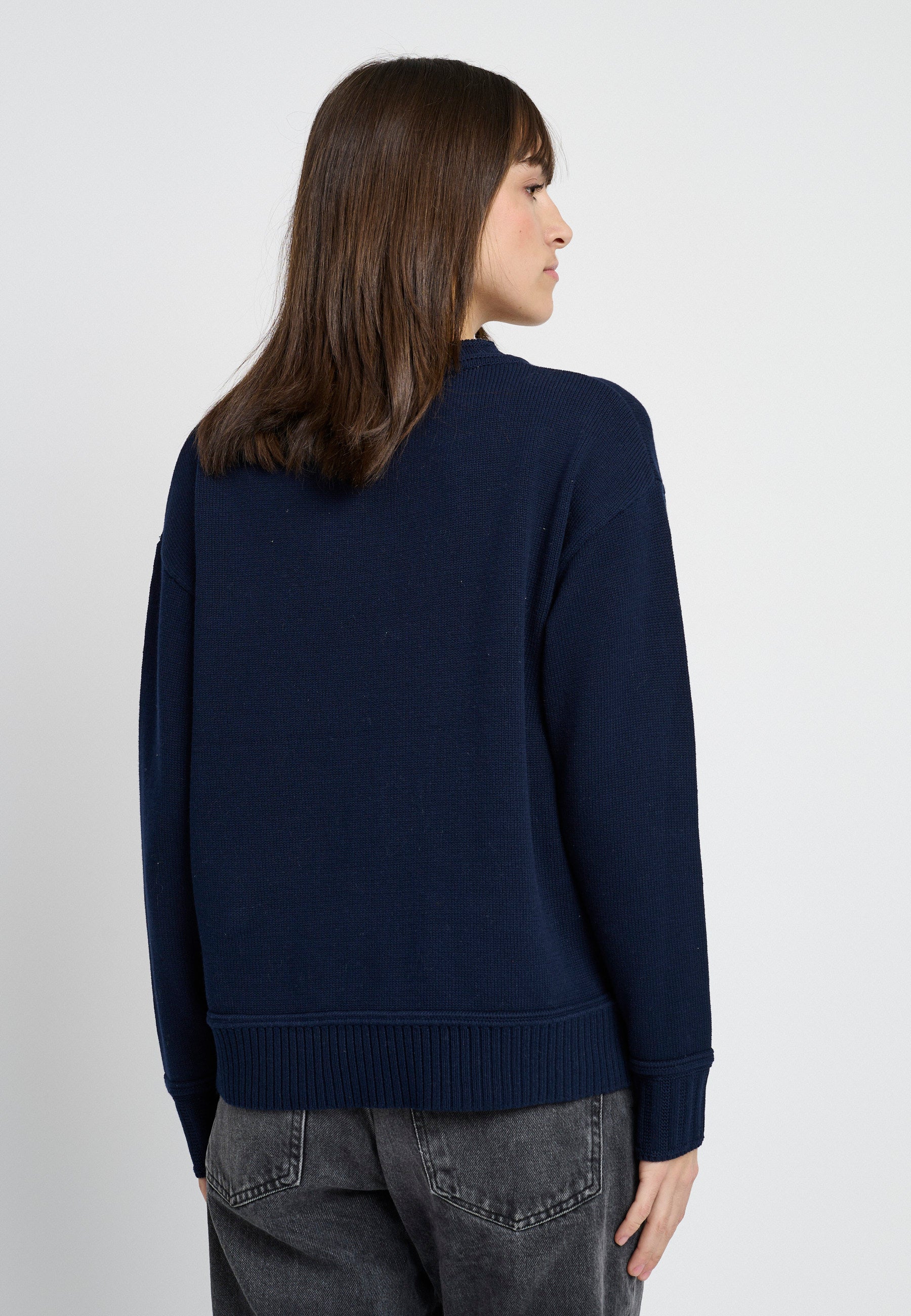 Lind LiTrine Knit Pullover 5999 NAVY BLUE