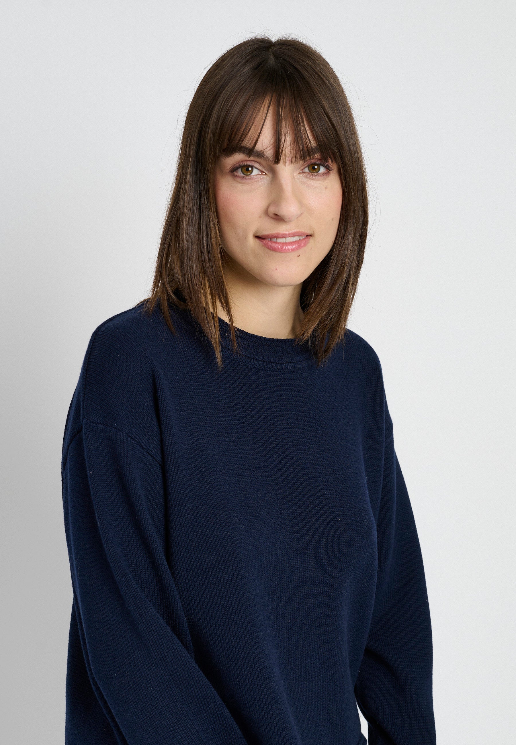 Lind LiTrine Knit Pullover 5999 NAVY BLUE