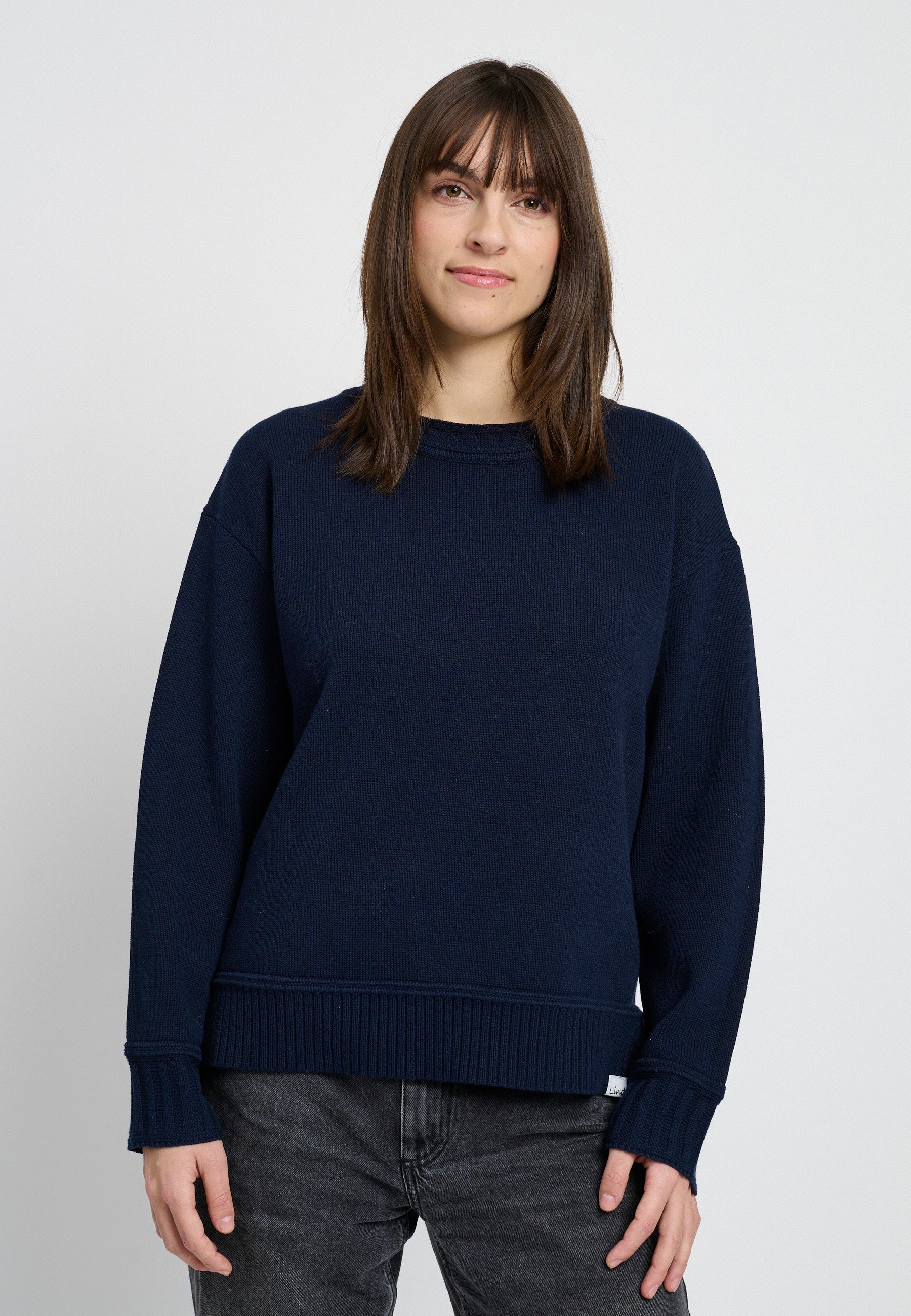 Lind LiTrine Knit Pullover 5999 NAVY BLUE