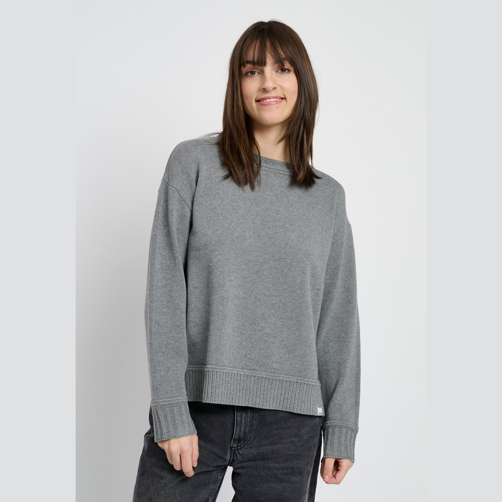 Lind LiTrine Knit Pullover 9600 Grey melange