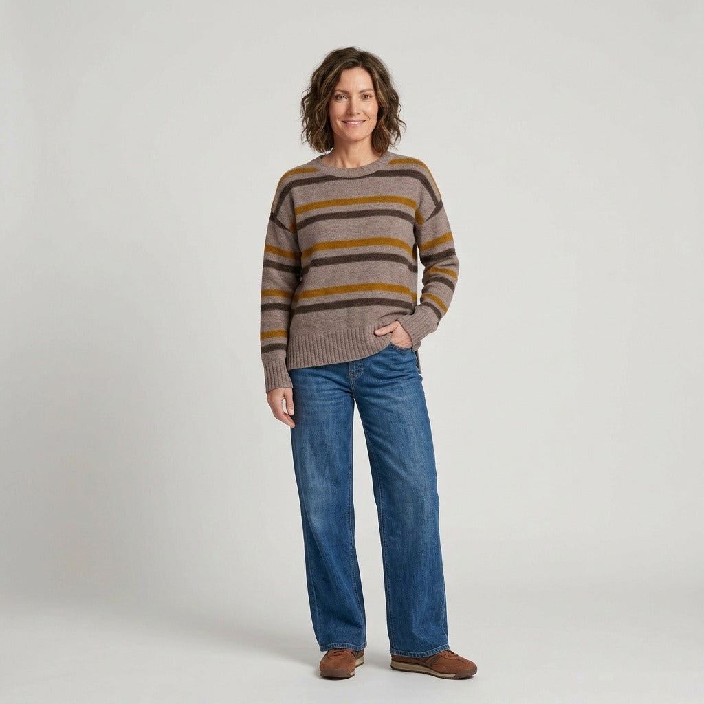 Lind LiVeneda Knit Pullover 1300 Taupe