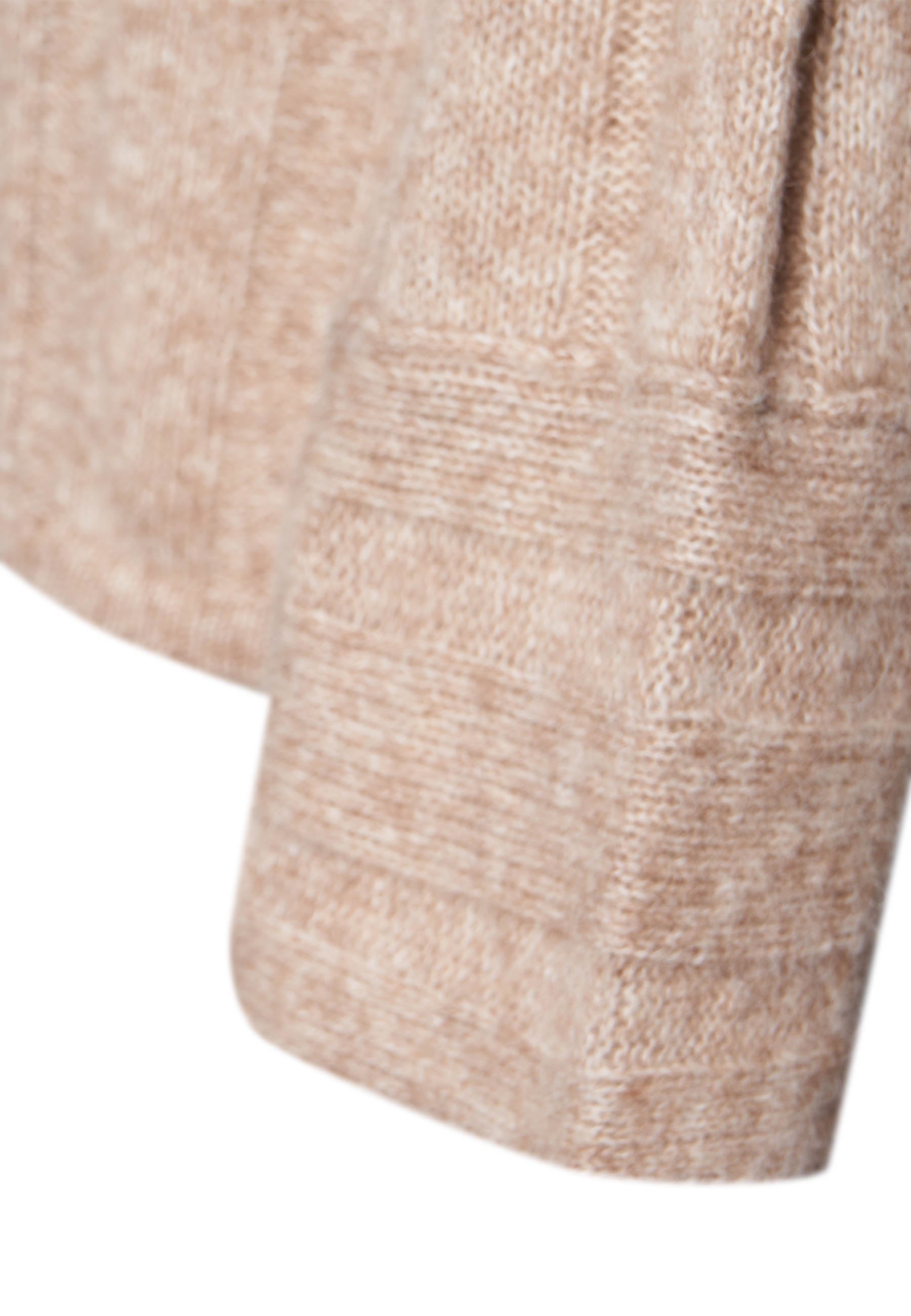 Lind LiZoya Knit Pullover 1321 light brown melange