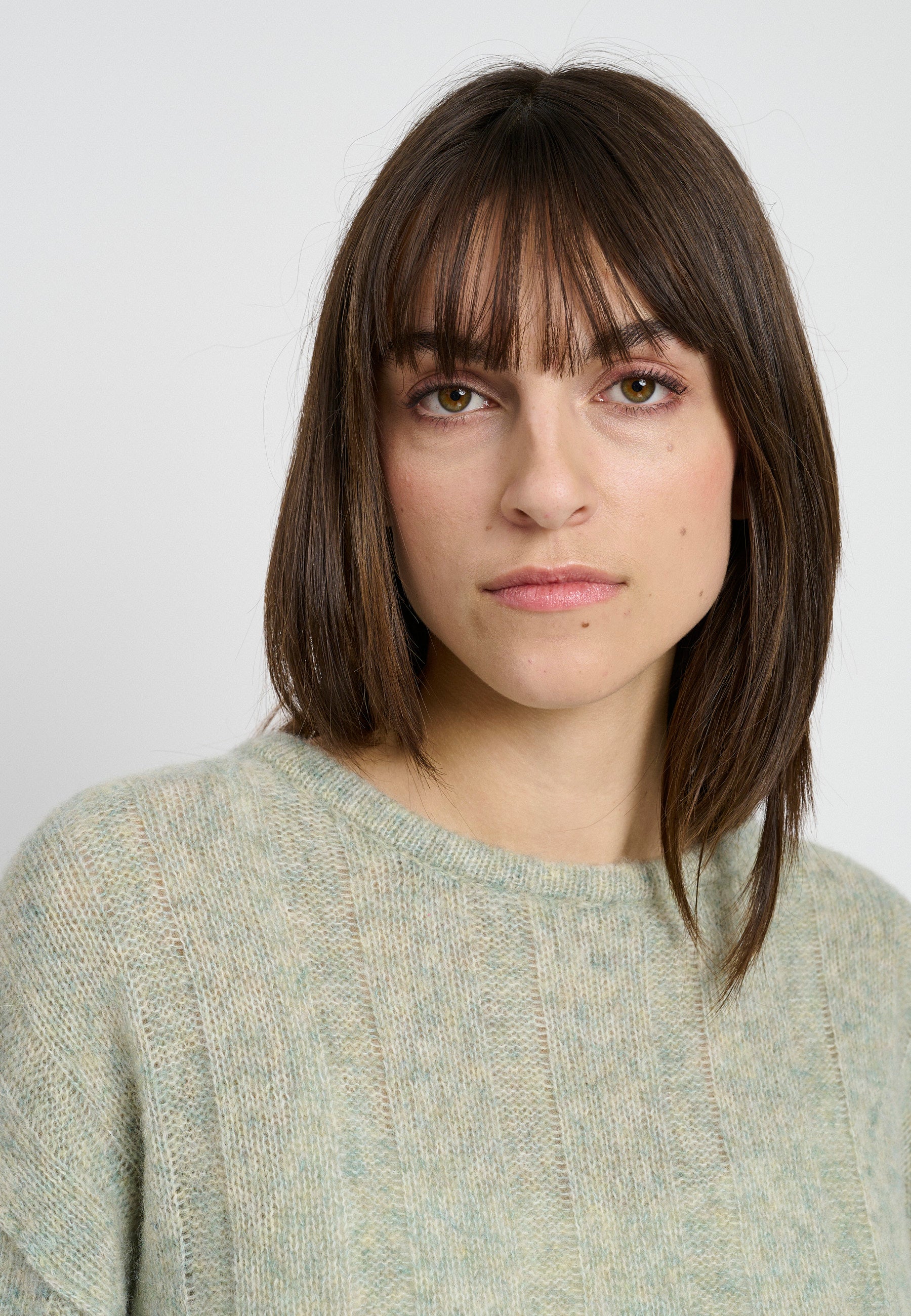 Lind LiZoya Knit Pullover 3451 light green melange