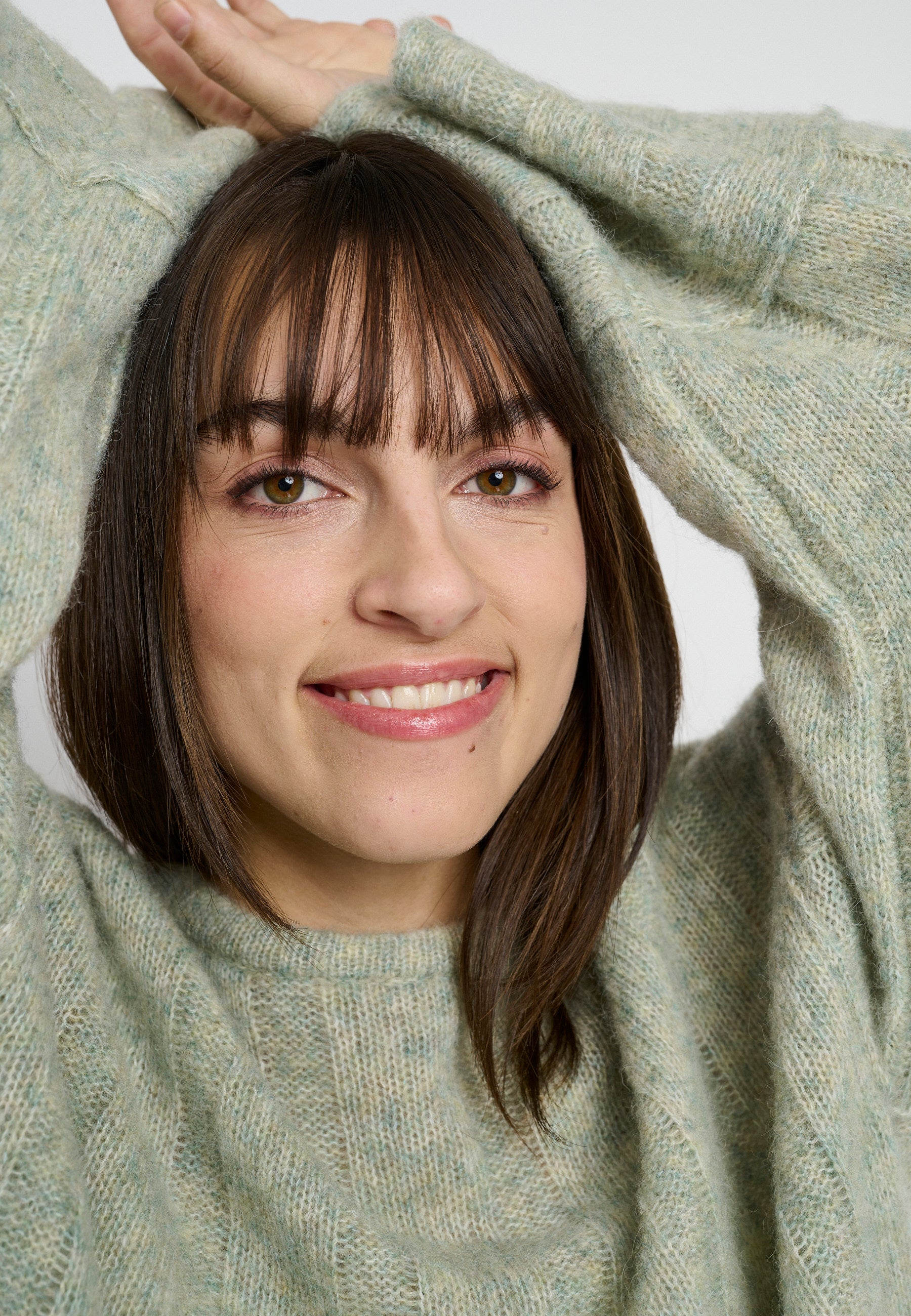 Lind LiZoya Knit Pullover 3451 light green melange